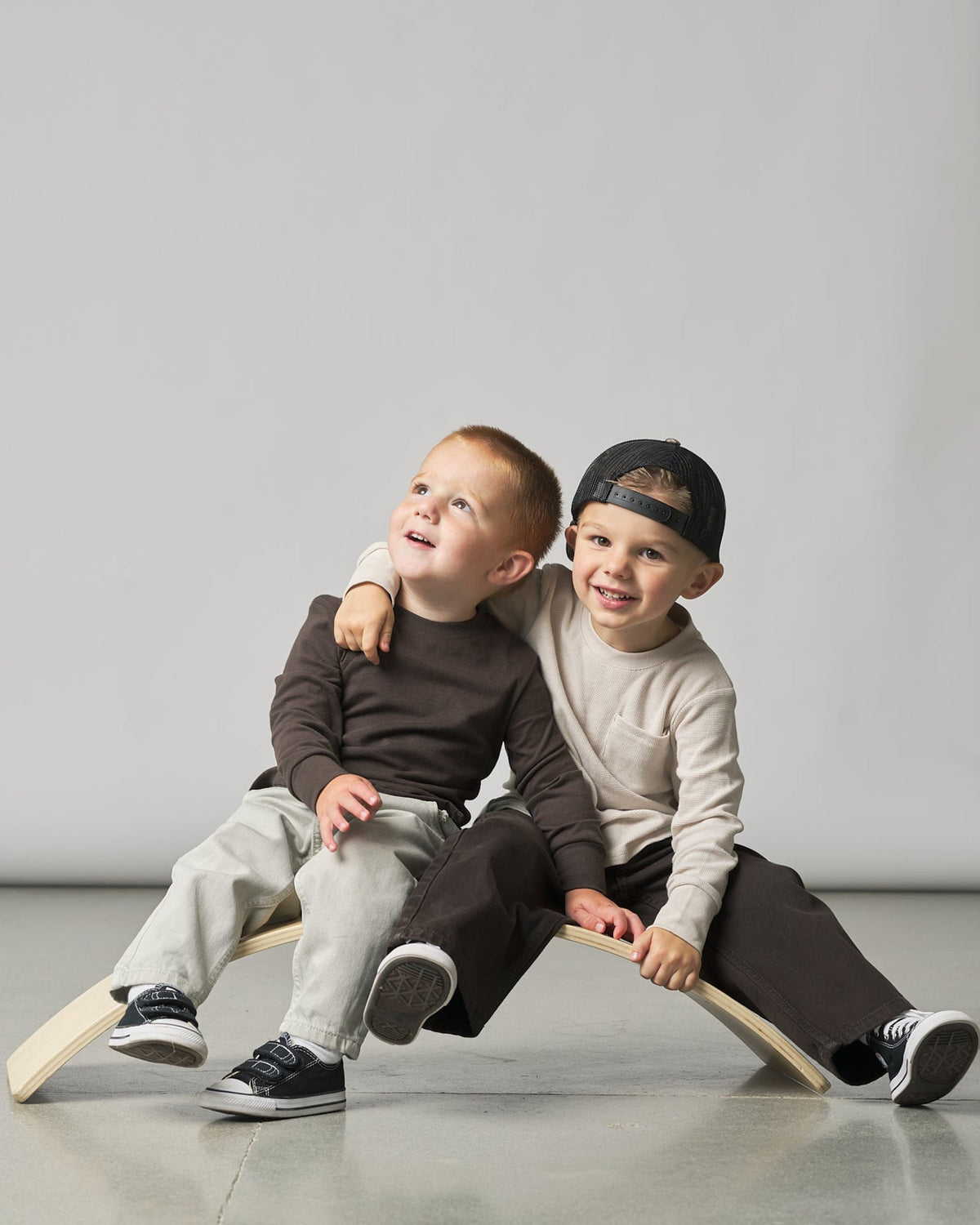 Baggy Jeans - Grey Wash - Little Bipsy