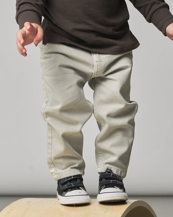Baggy Jeans - Grey Wash - Little Bipsy