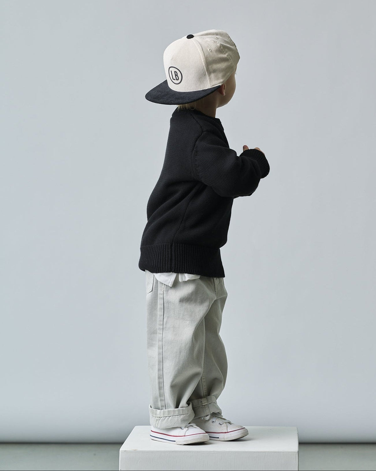 Baggy Jeans - Grey Wash - Little Bipsy