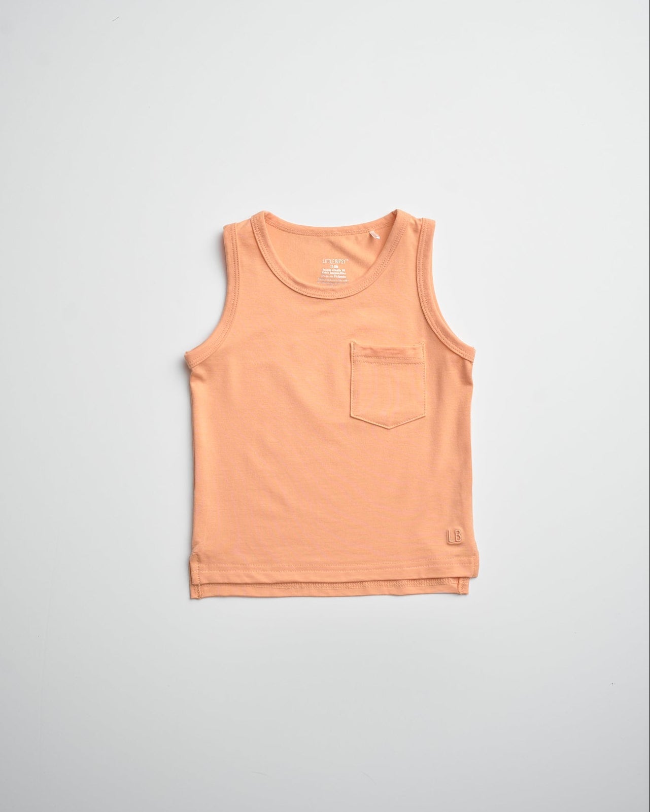 Bamboo Pocket Tank - Melon
