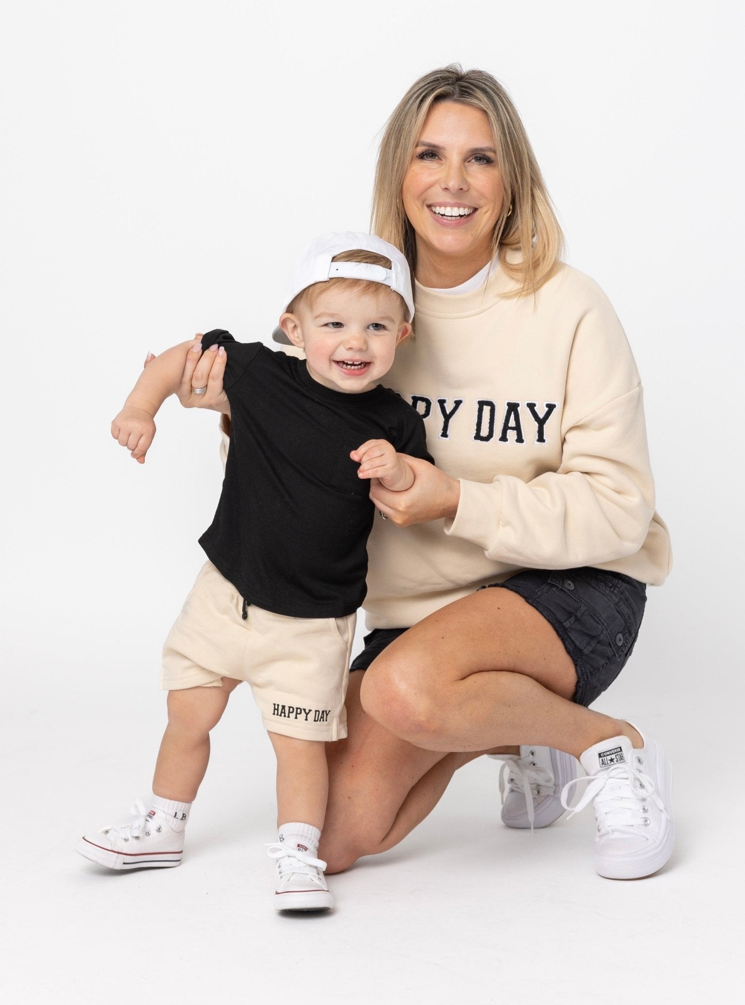 Bamboo Pocket Tee - Black - Little Bipsy