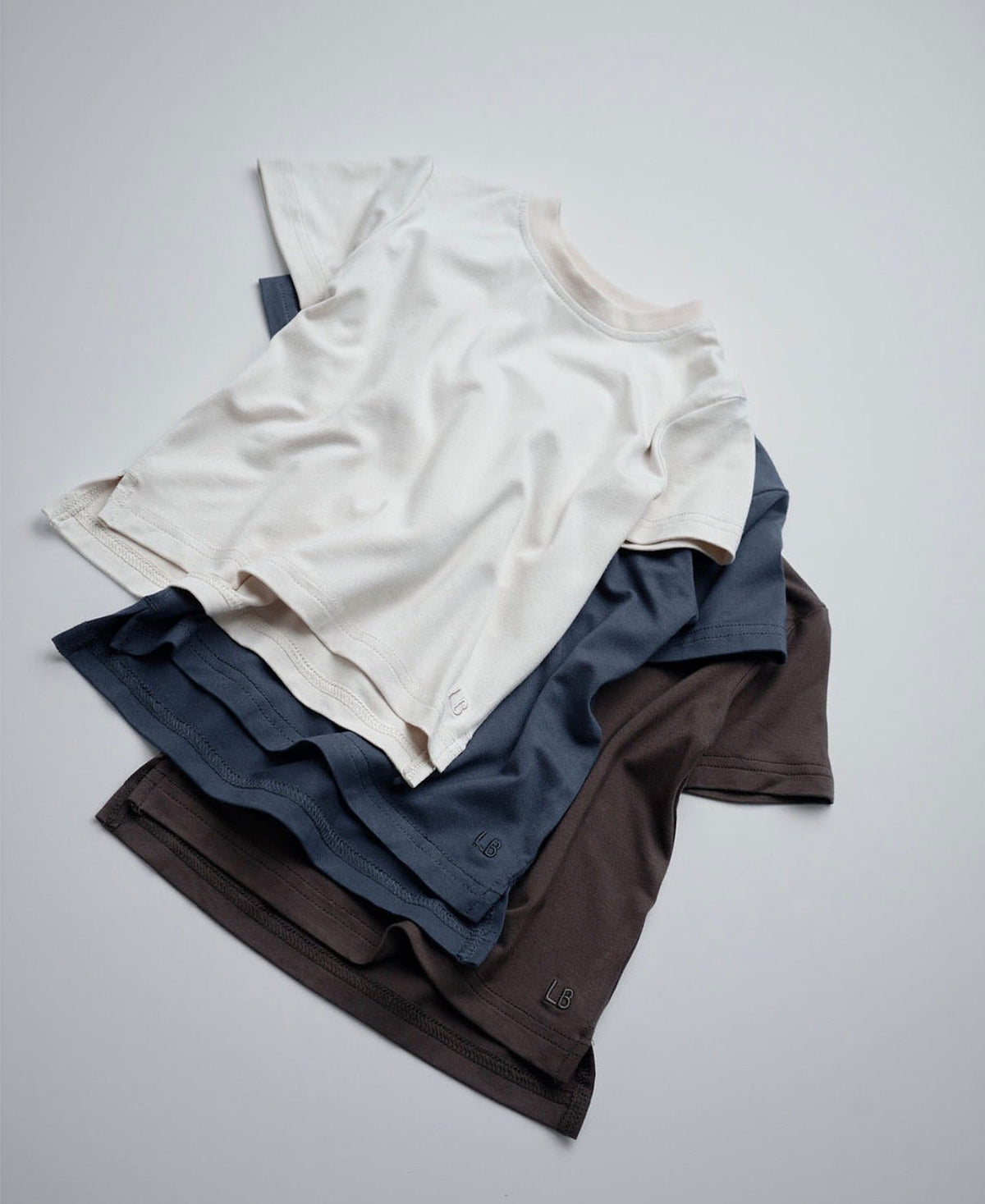 Bamboo Tee - Blue - Little Bipsy