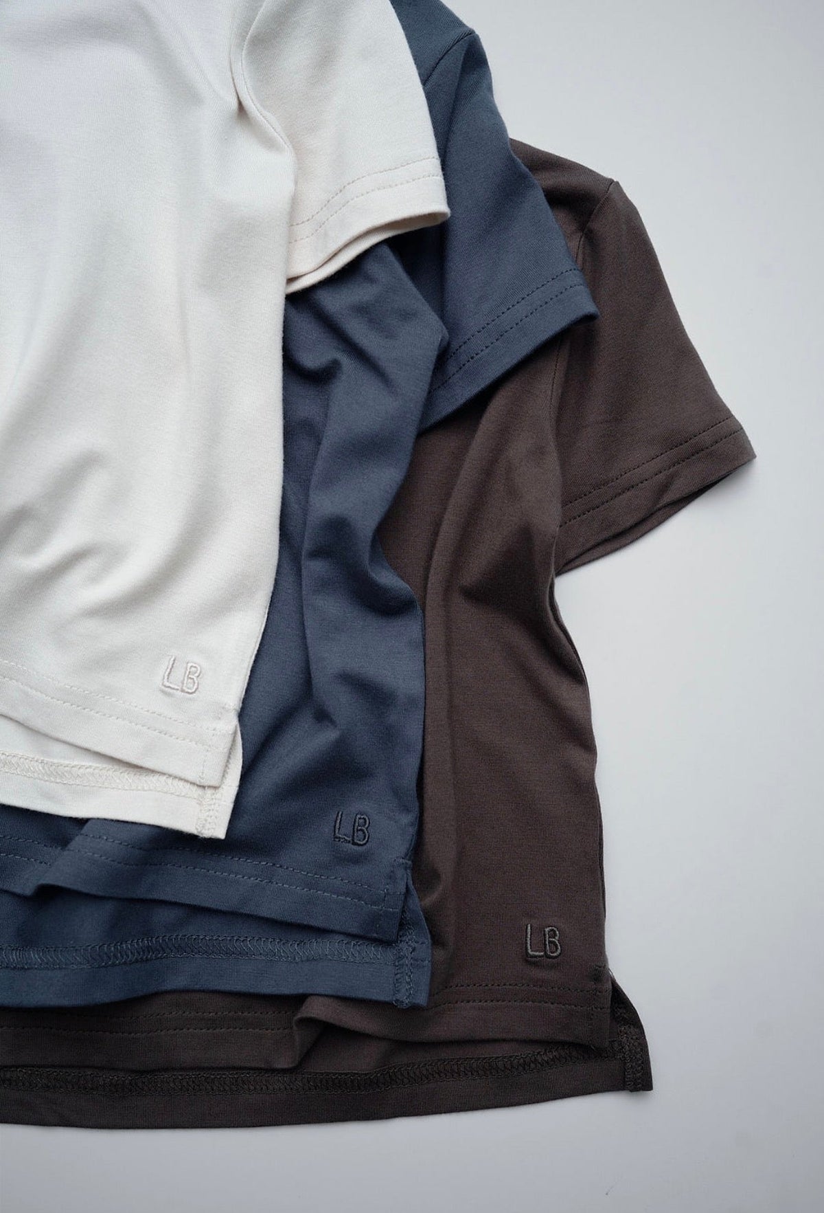 Bamboo Tee - Blue - Little Bipsy