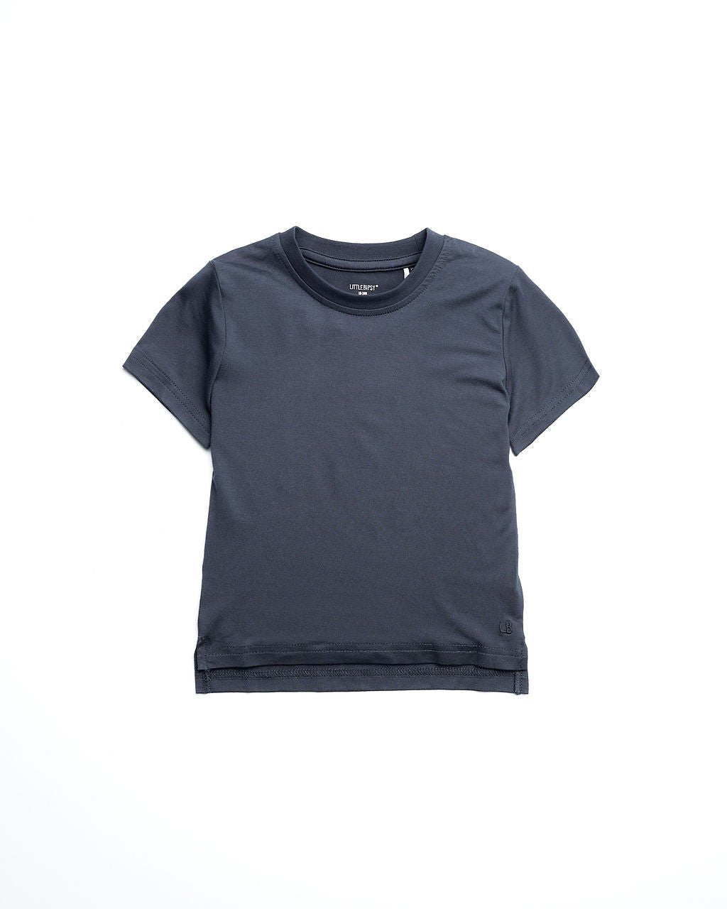 Bamboo Tee - Blue - Little Bipsy