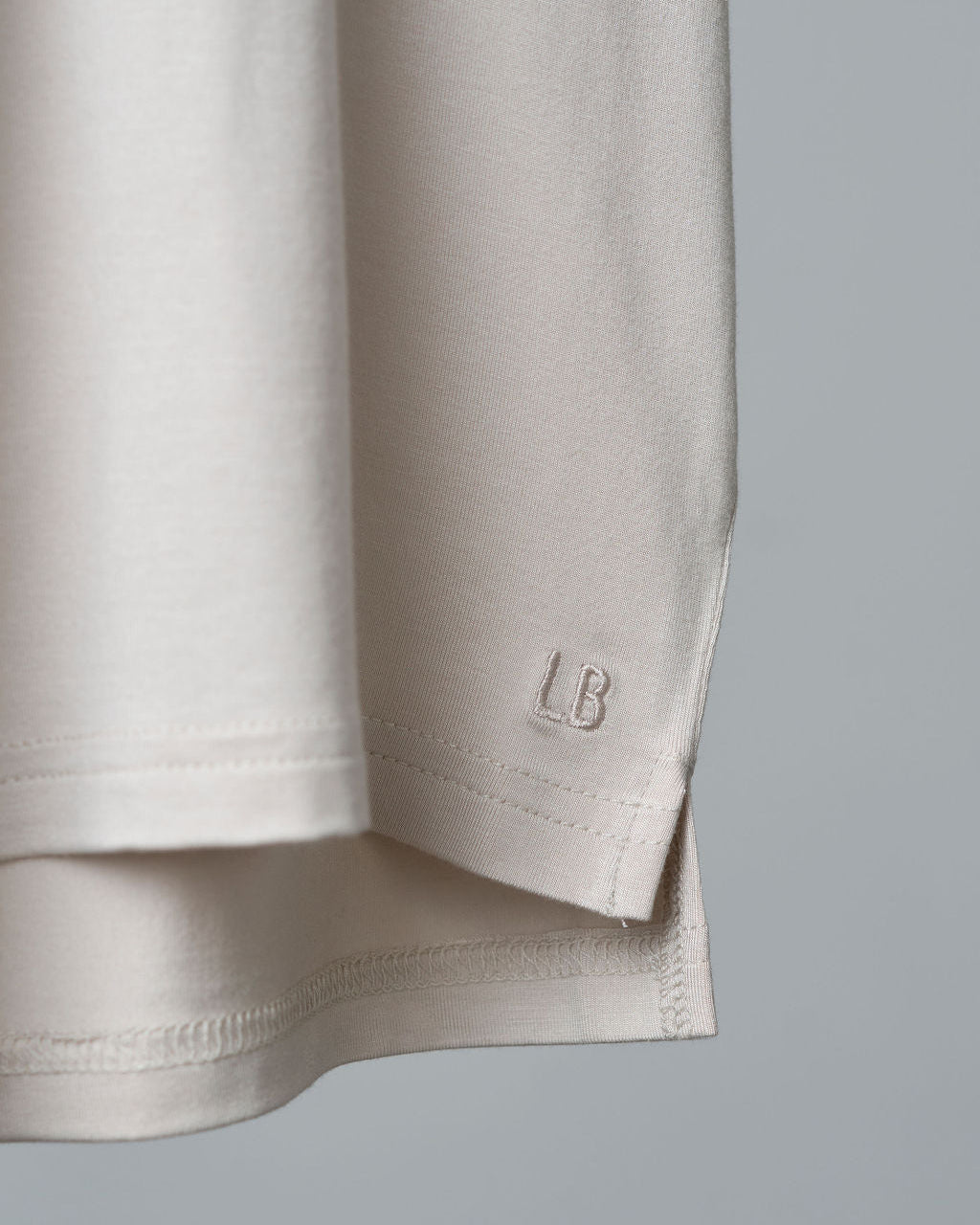 Bamboo Tee - Cream - Little Bipsy