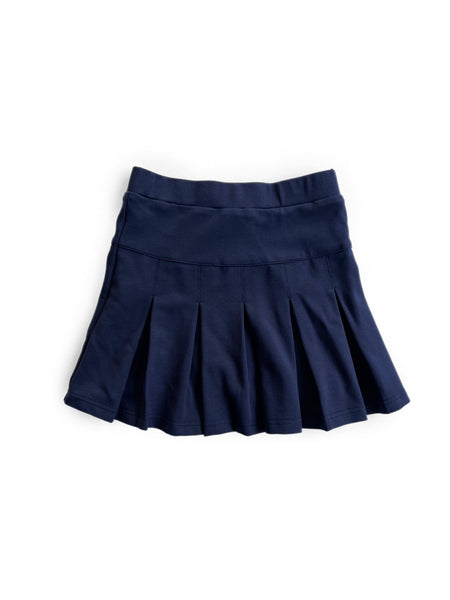 Kids Uniform Basic Skort - Navy Blue - Little Bipsy