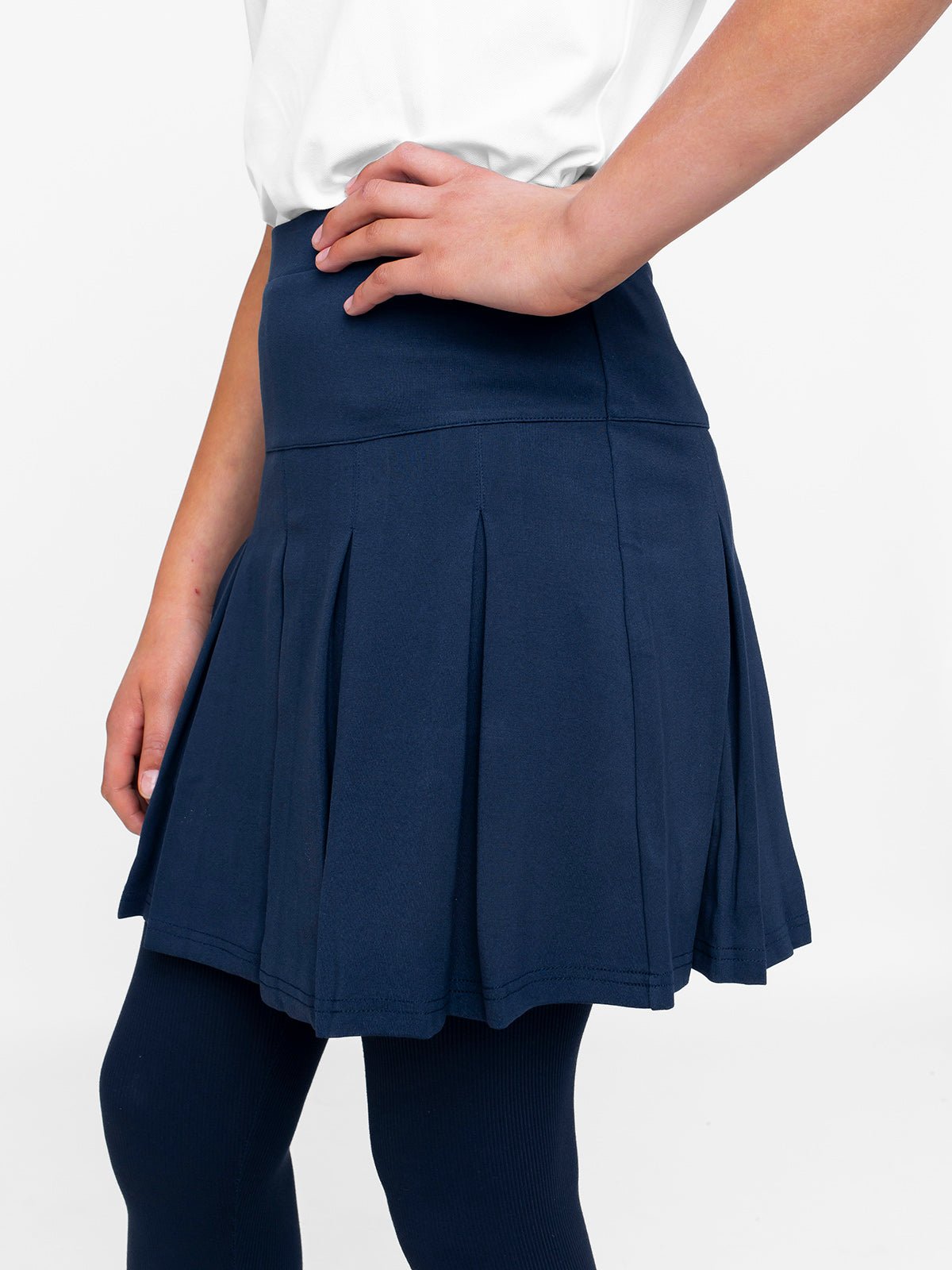 Basic Skort - Navy - Little Bipsy