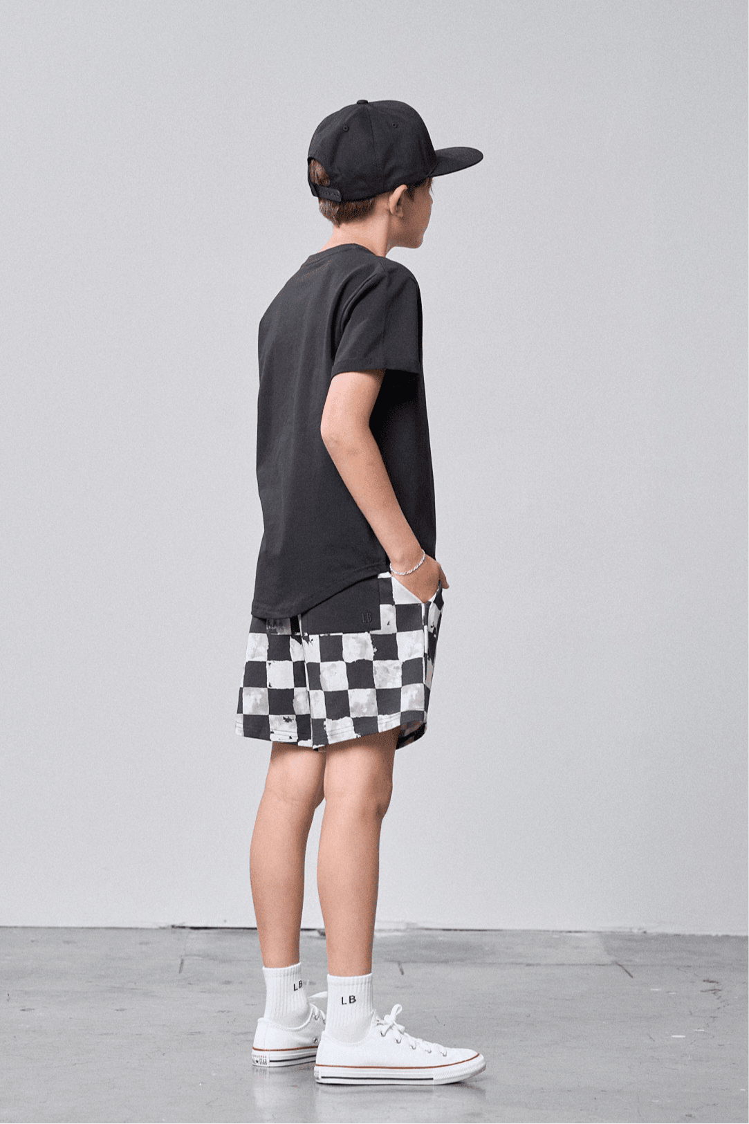 Basic Tee - Black - Little Bipsy