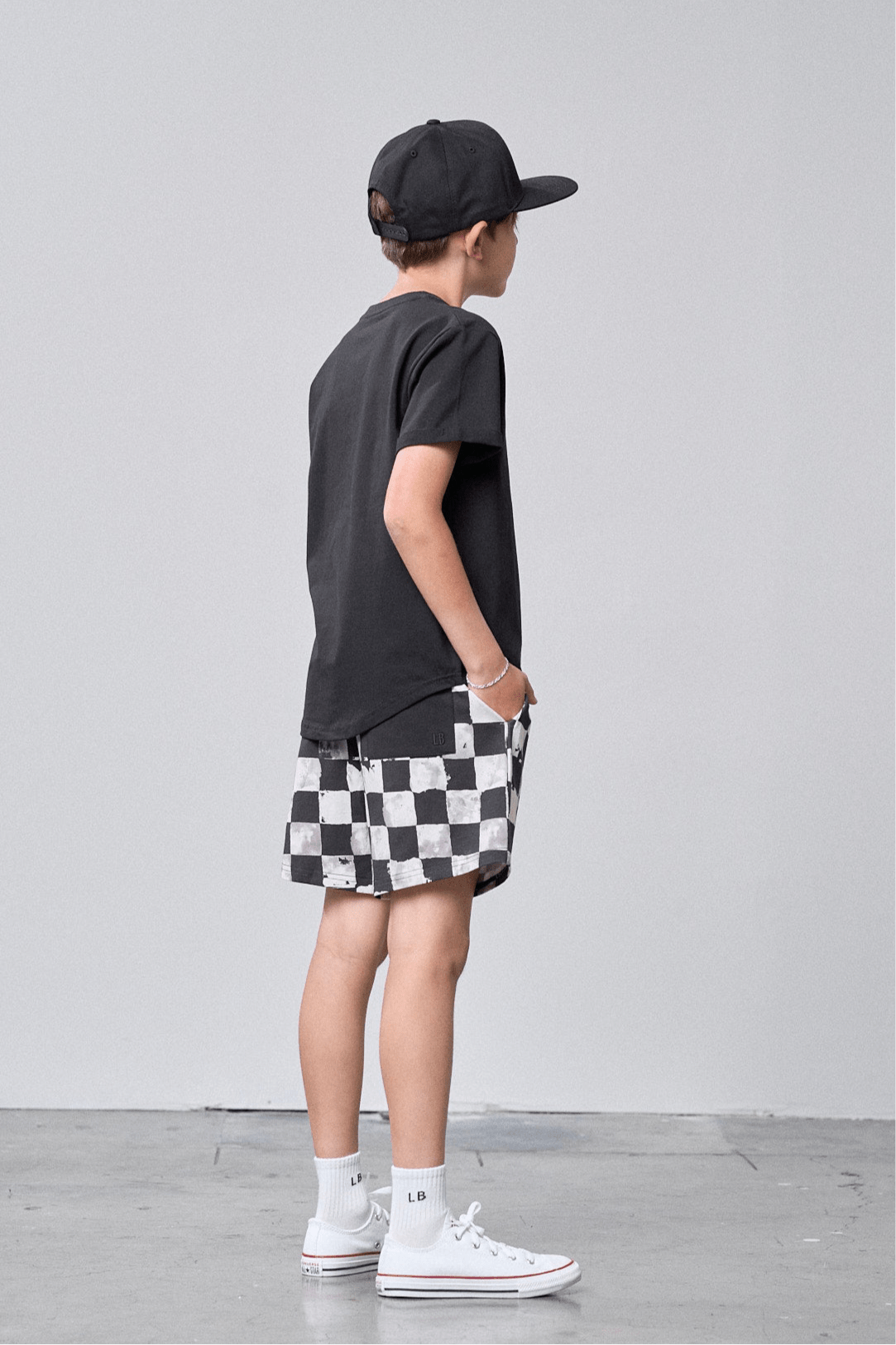 Basic Tee - Black - Little Bipsy