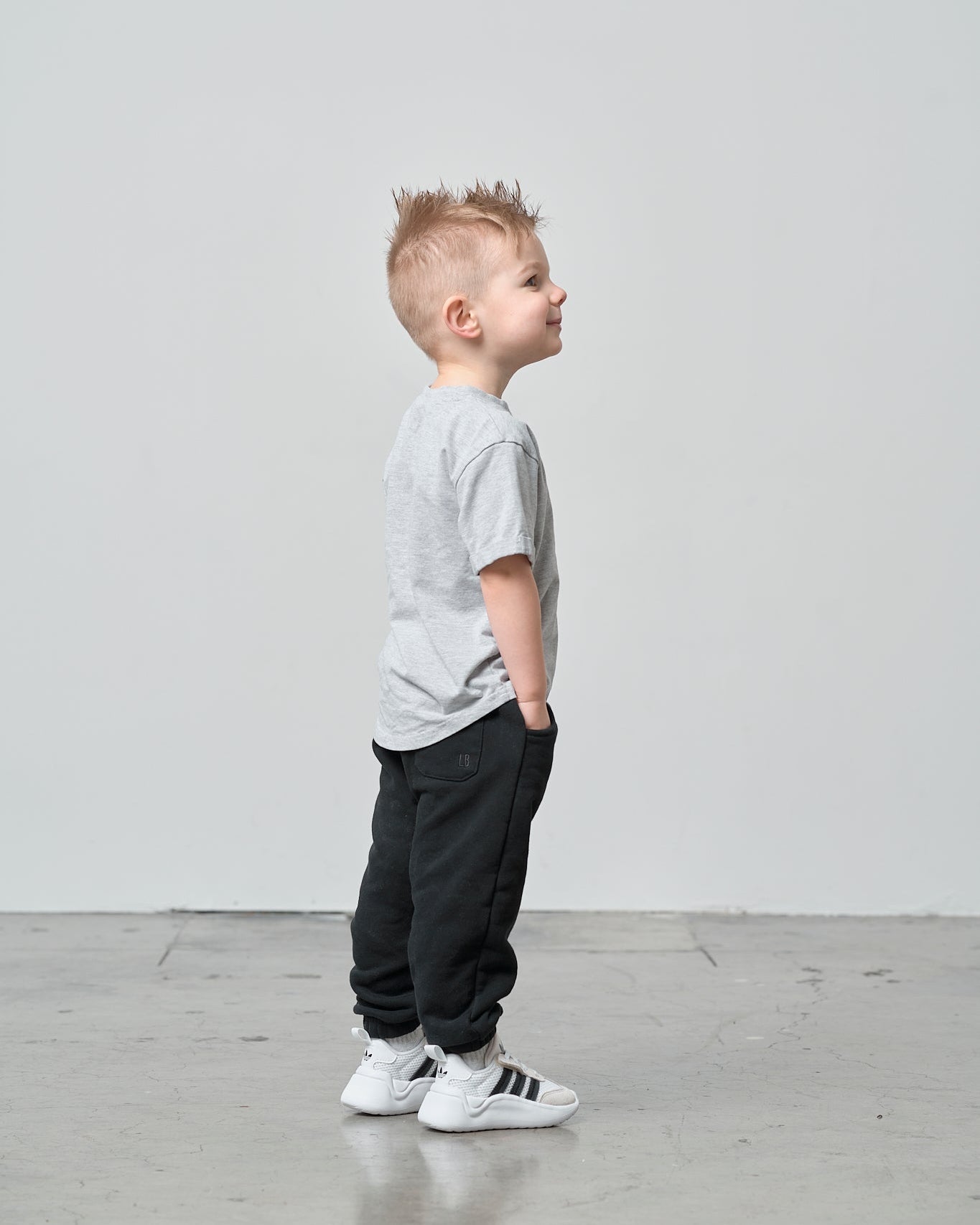 Basic Tee - Grey - Little Bipsy