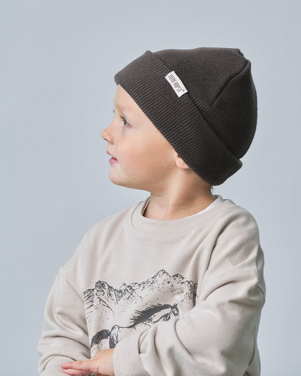 Beanie - Brown - Little Bipsy