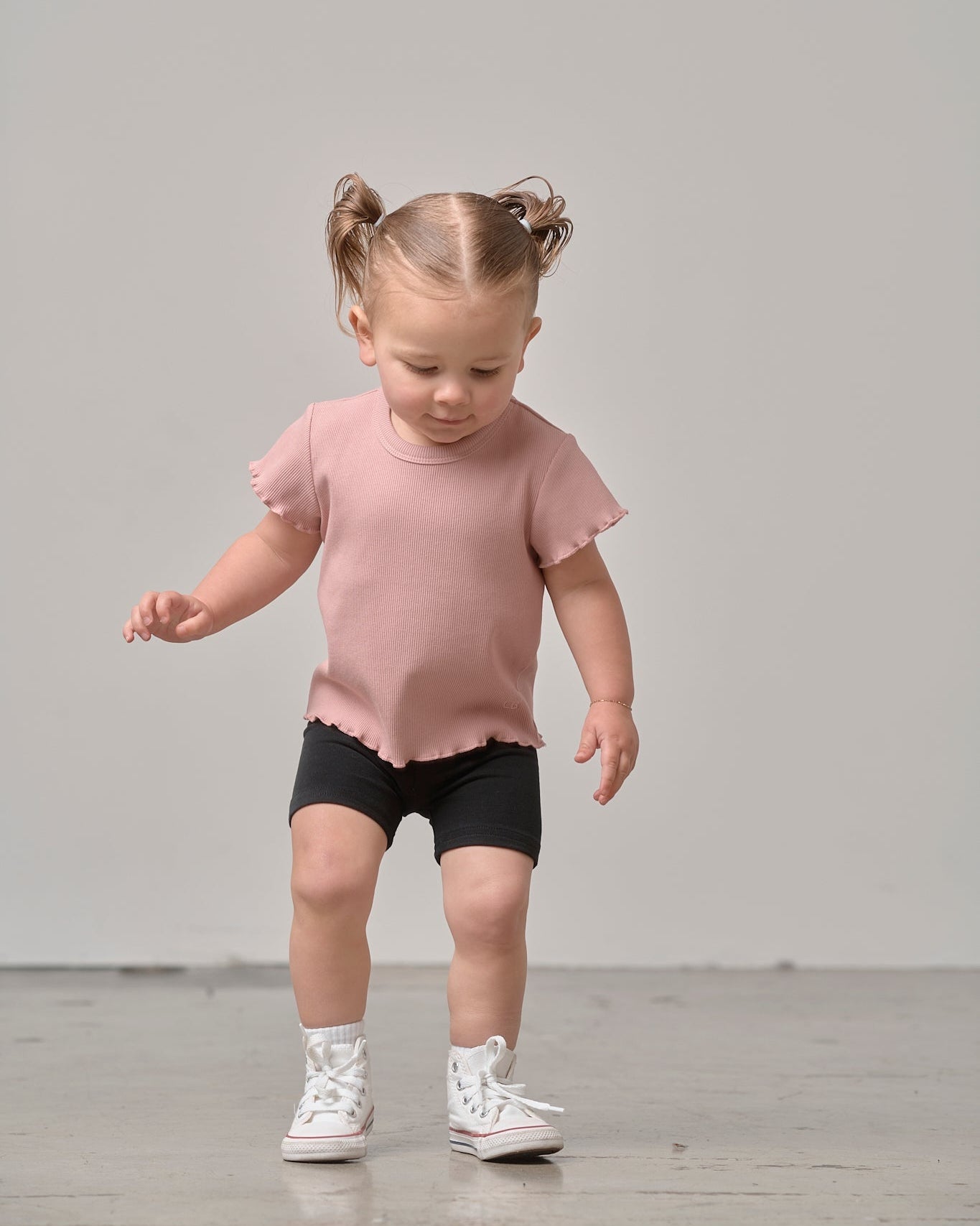 Biker Short - Black - Little Bipsy