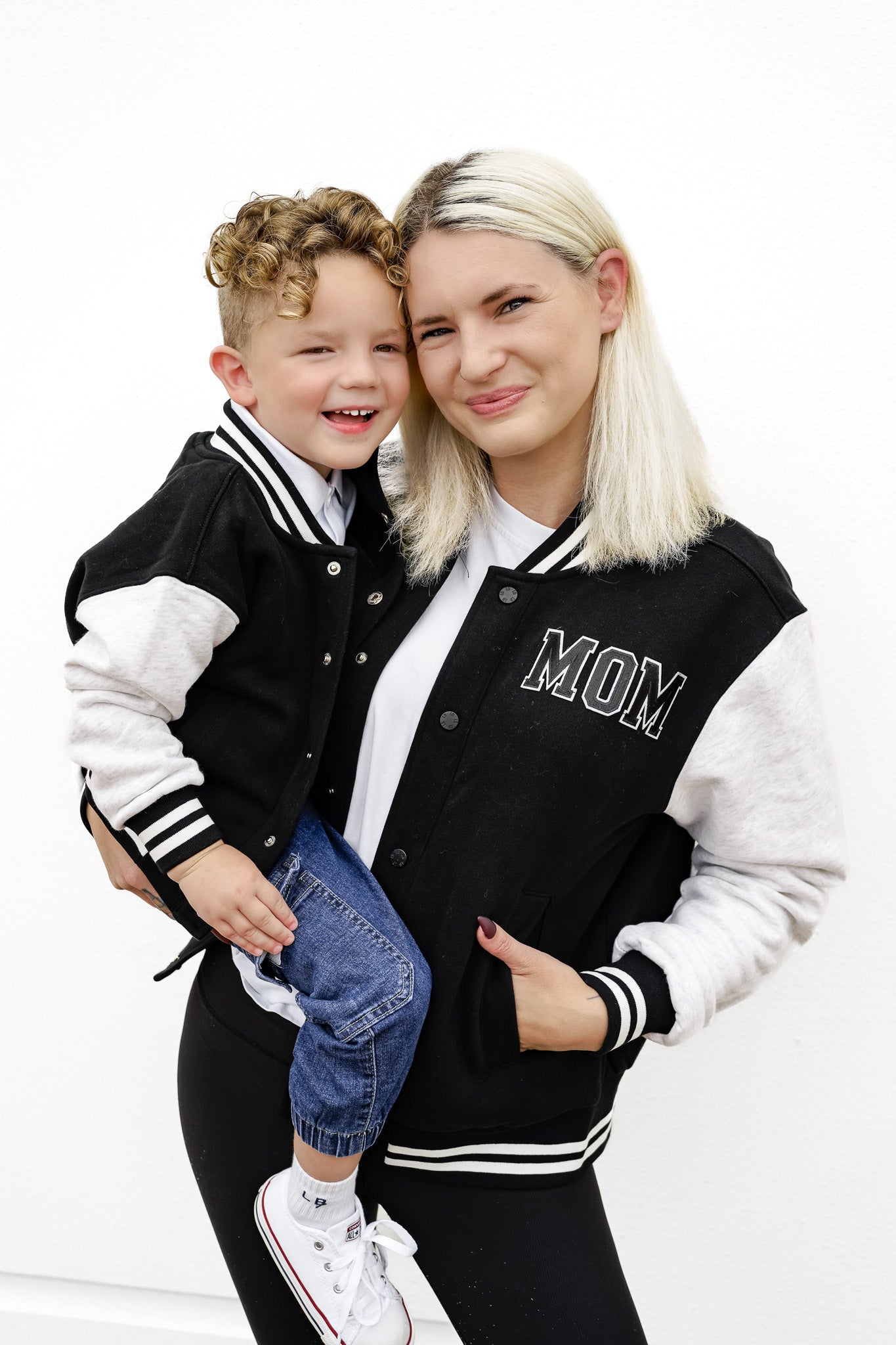 Black Varsity Letter Patch - Little Bipsy