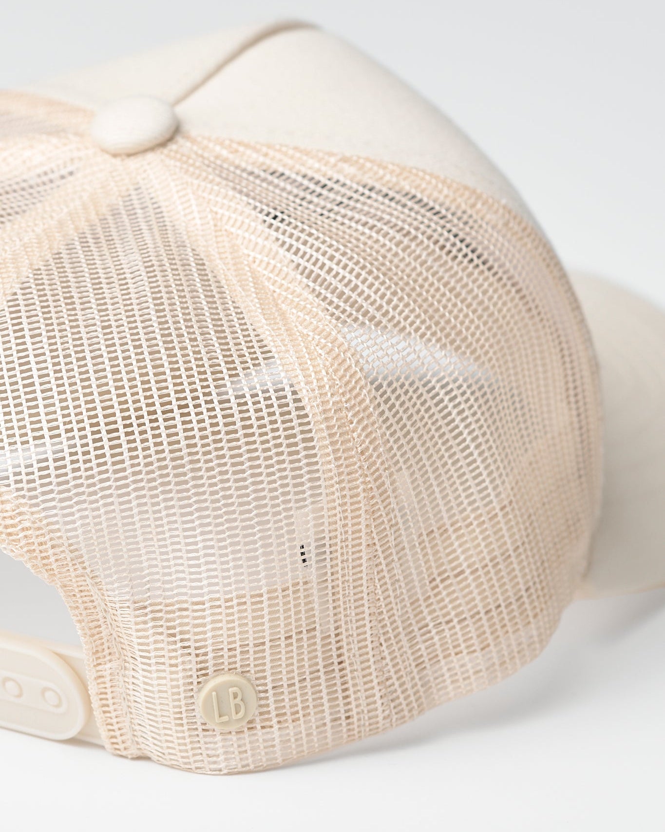 Bow Baseball Hat - Vanilla - Little Bipsy