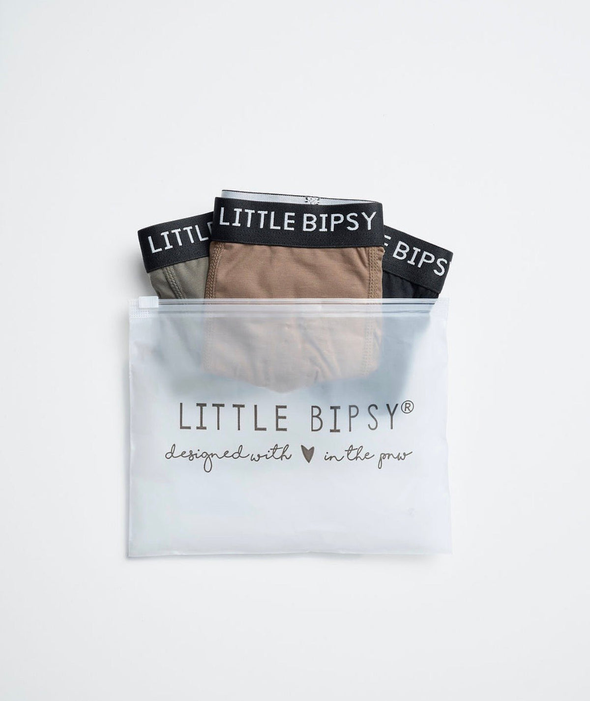 Boxer Brief 3-Pack - Waffle Collection - Little Bipsy