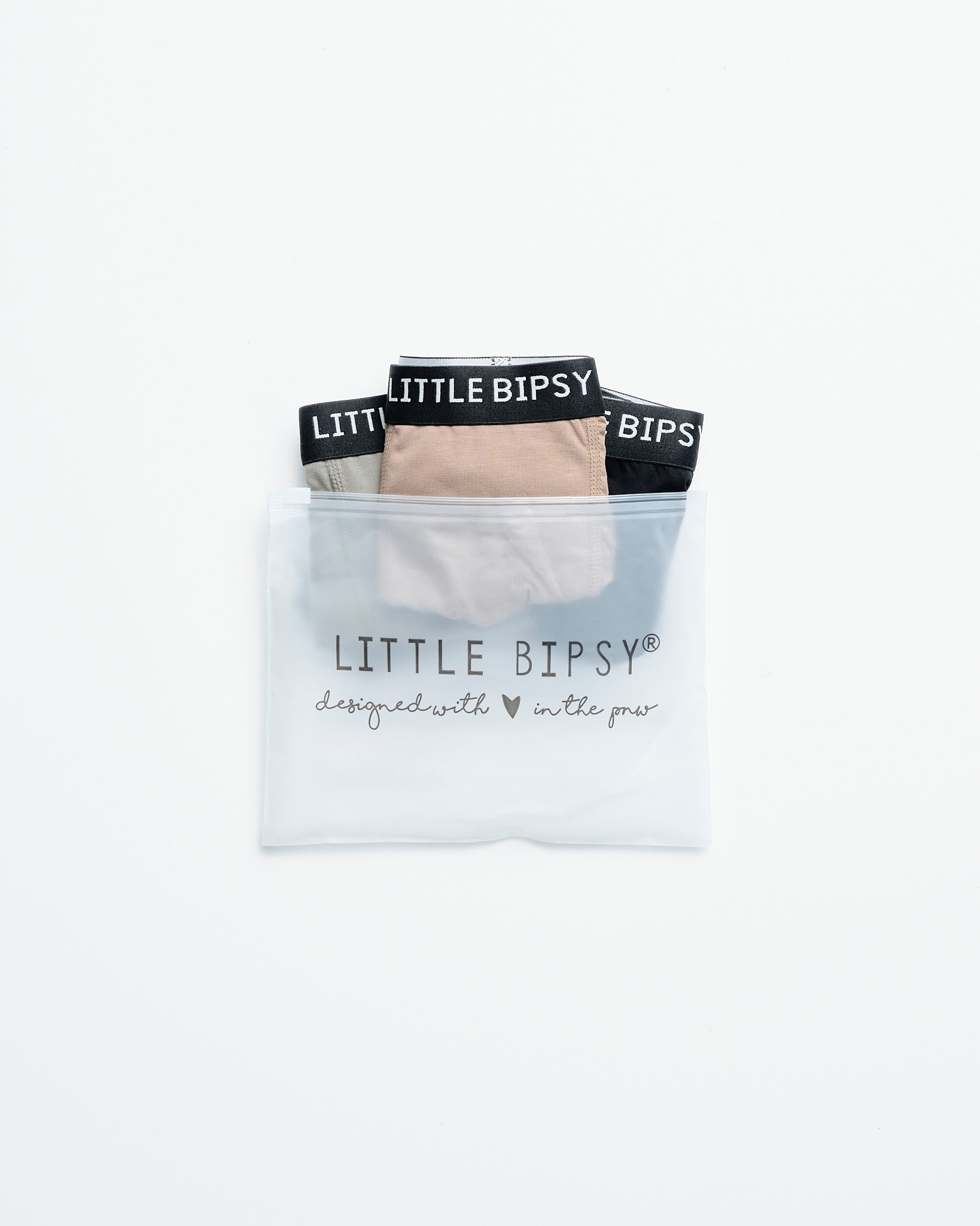 Boxer Brief 3-Pack - Waffle Collection - Little Bipsy