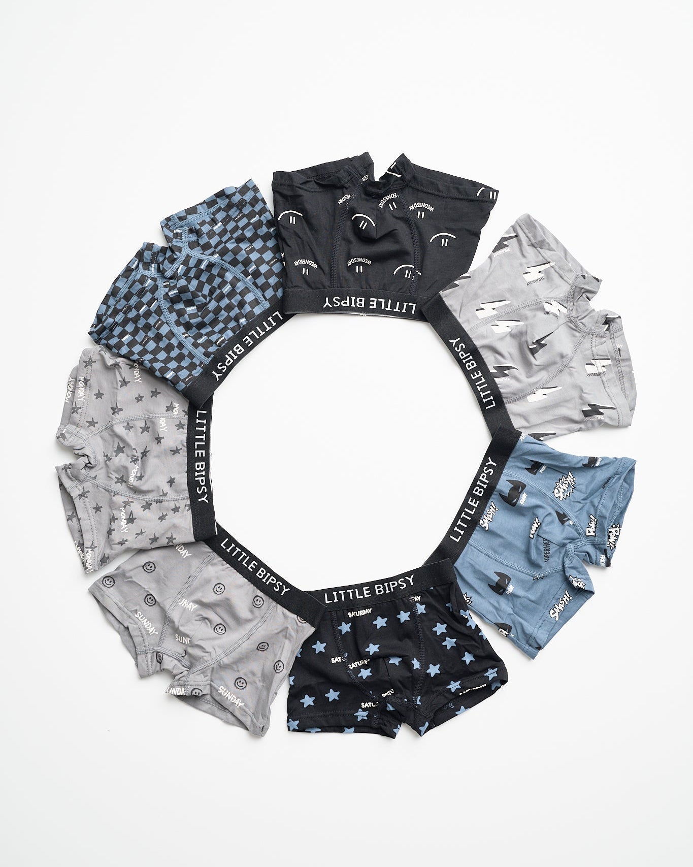 Boxer Brief - 7 Days a Week Pack - Little Bipsy