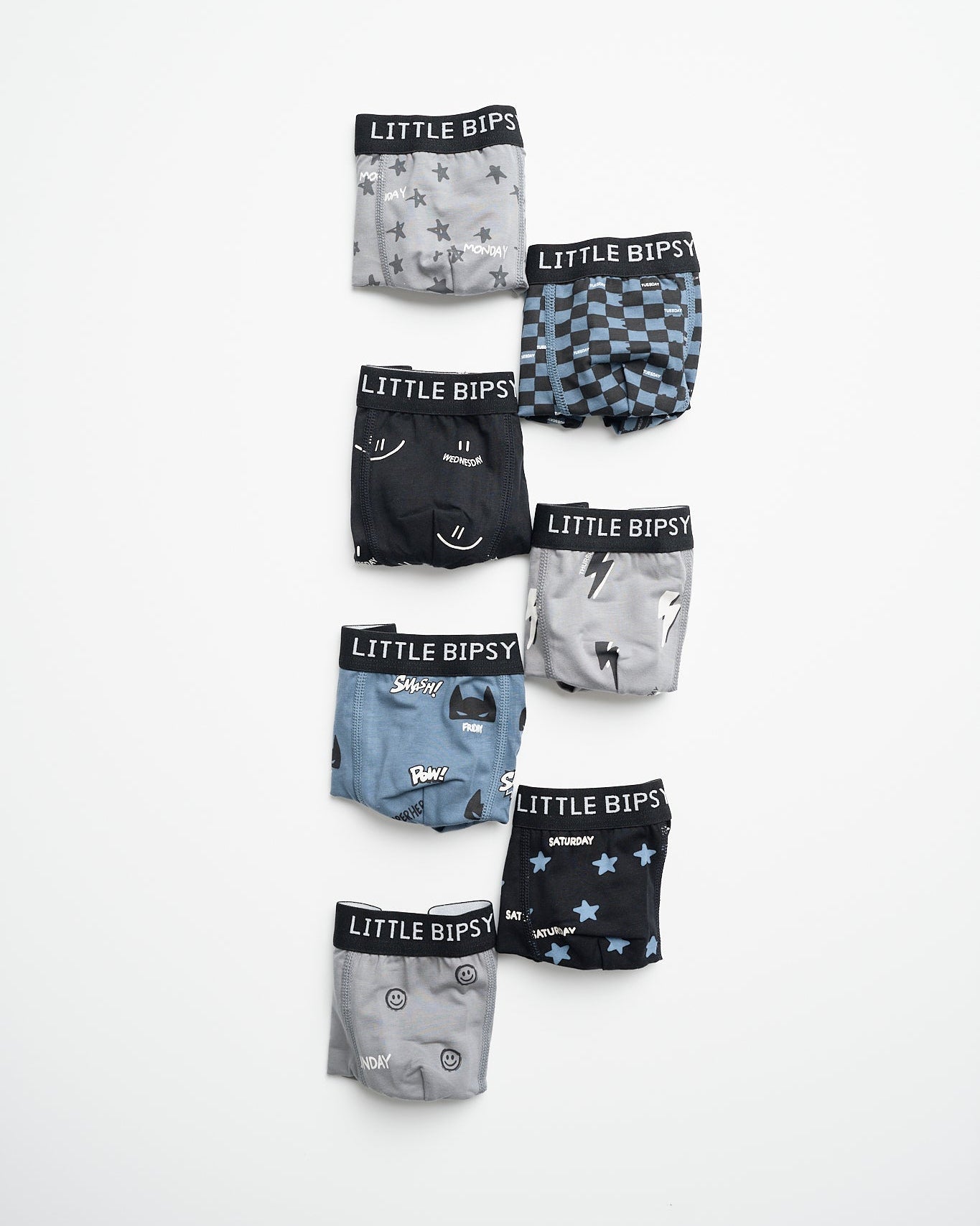 Boxer Brief - 7 Days a Week Pack - Little Bipsy