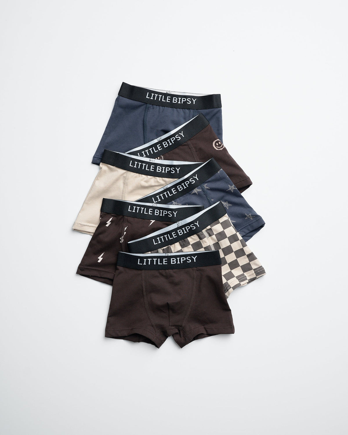 Boxer Brief 7-Pack - Hello Fall - Little Bipsy