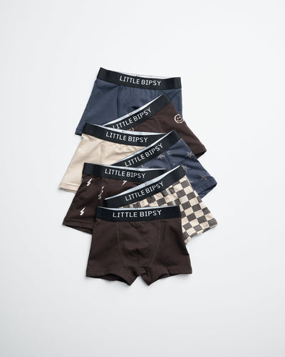 Boxer Brief 7-Pack - Hello Fall - Little Bipsy
