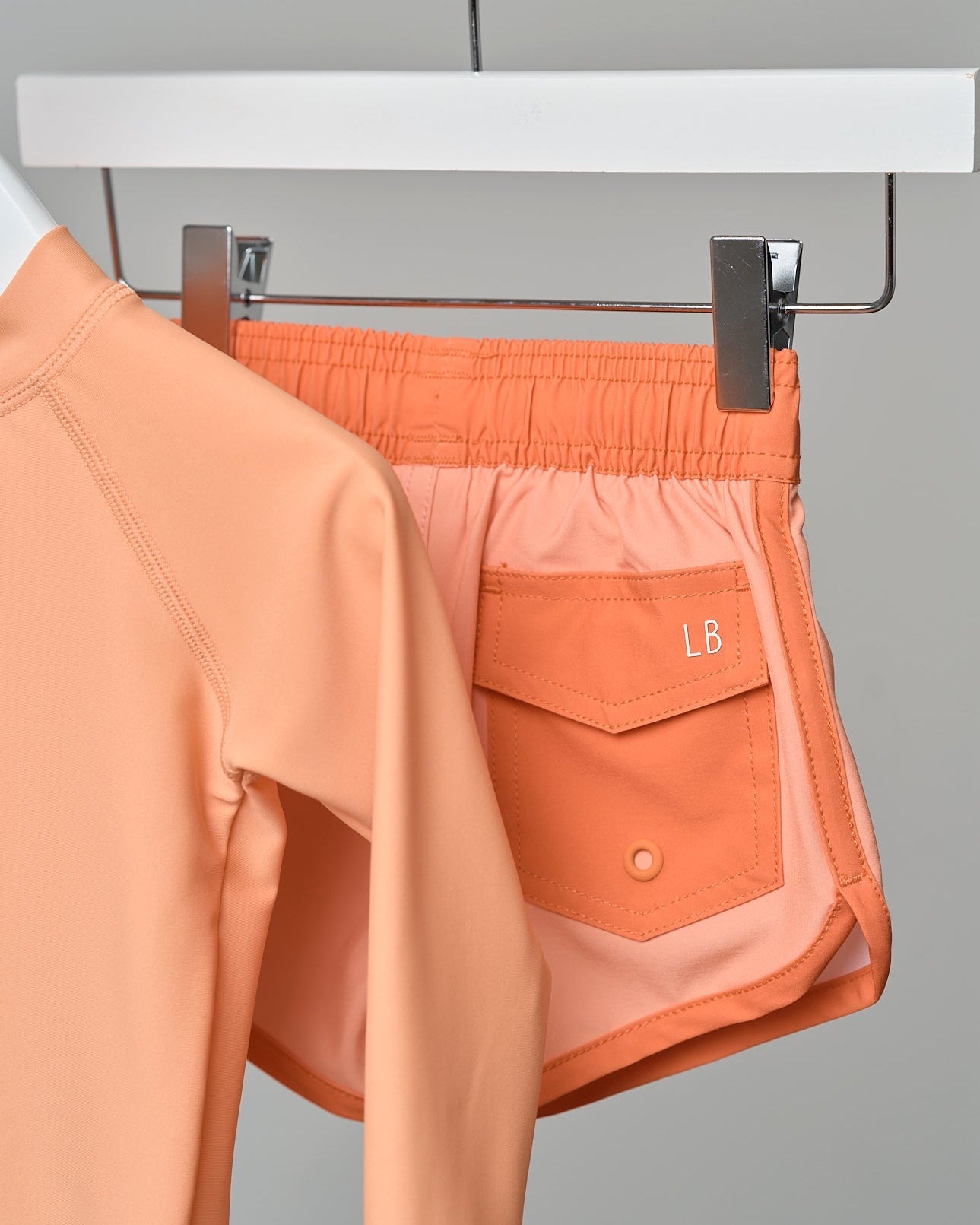 Boy's Swim Short - Melon - Little Bipsy