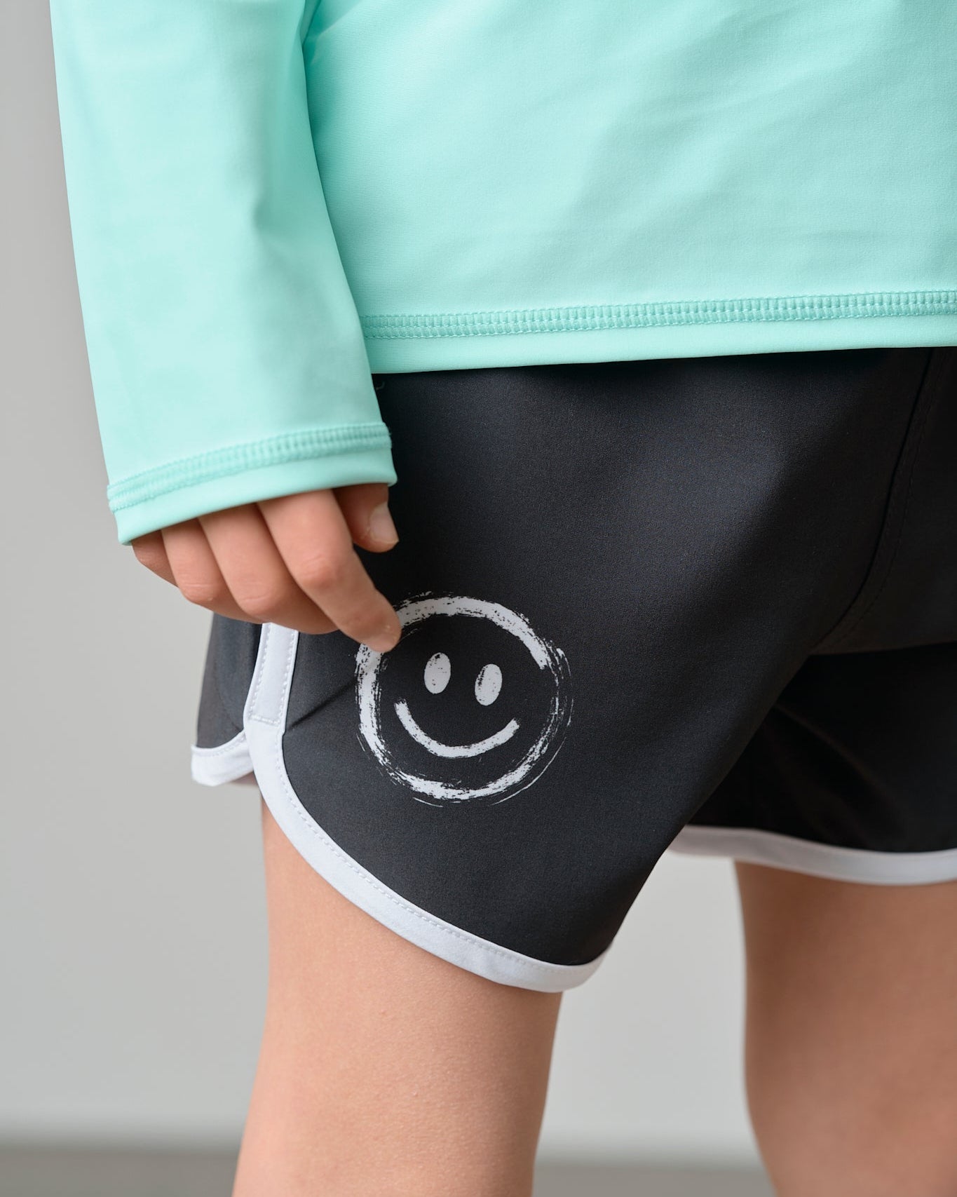 Boy's Swim Short - Smiley - Little Bipsy