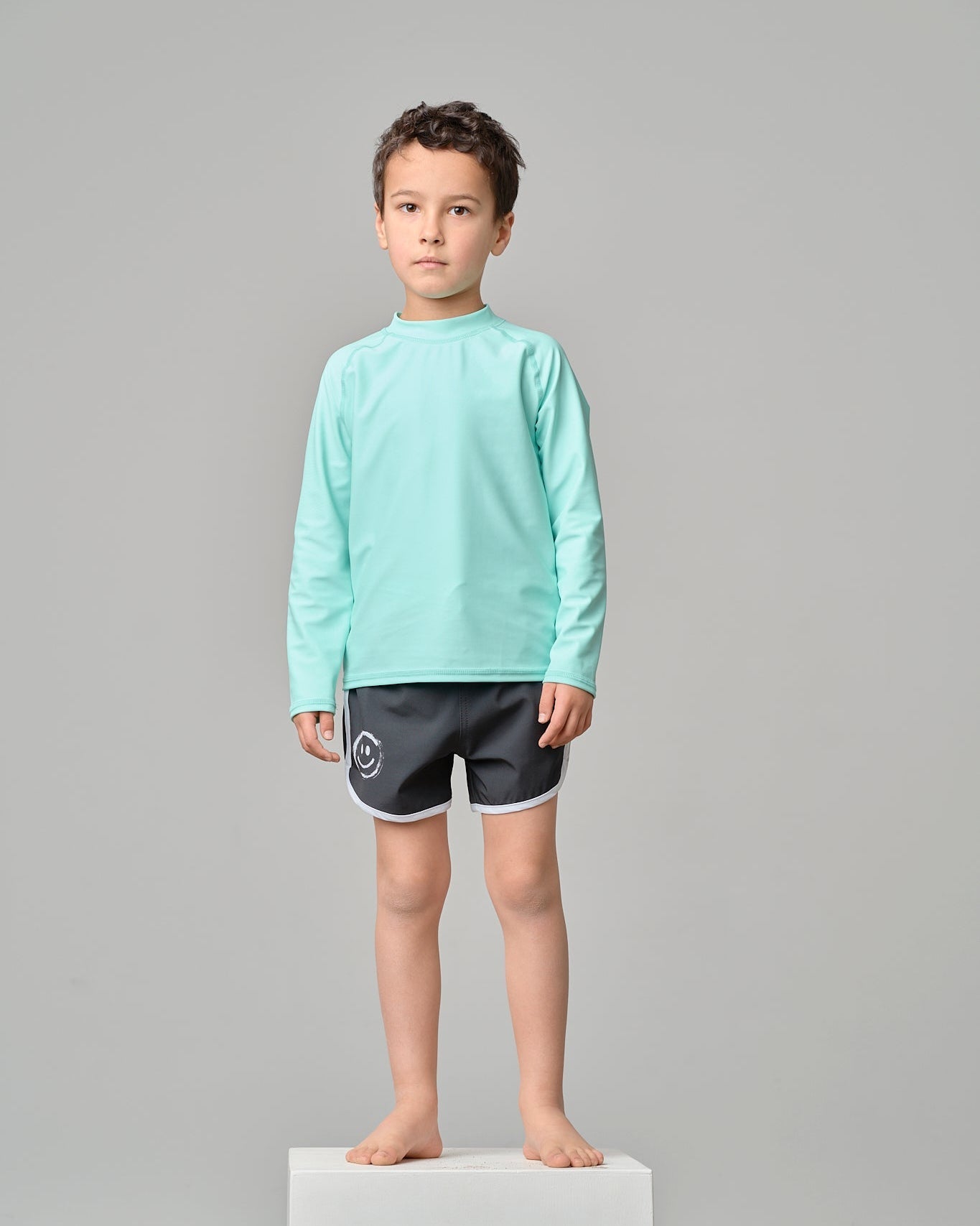 Boy's Swim Short - Smiley - Little Bipsy