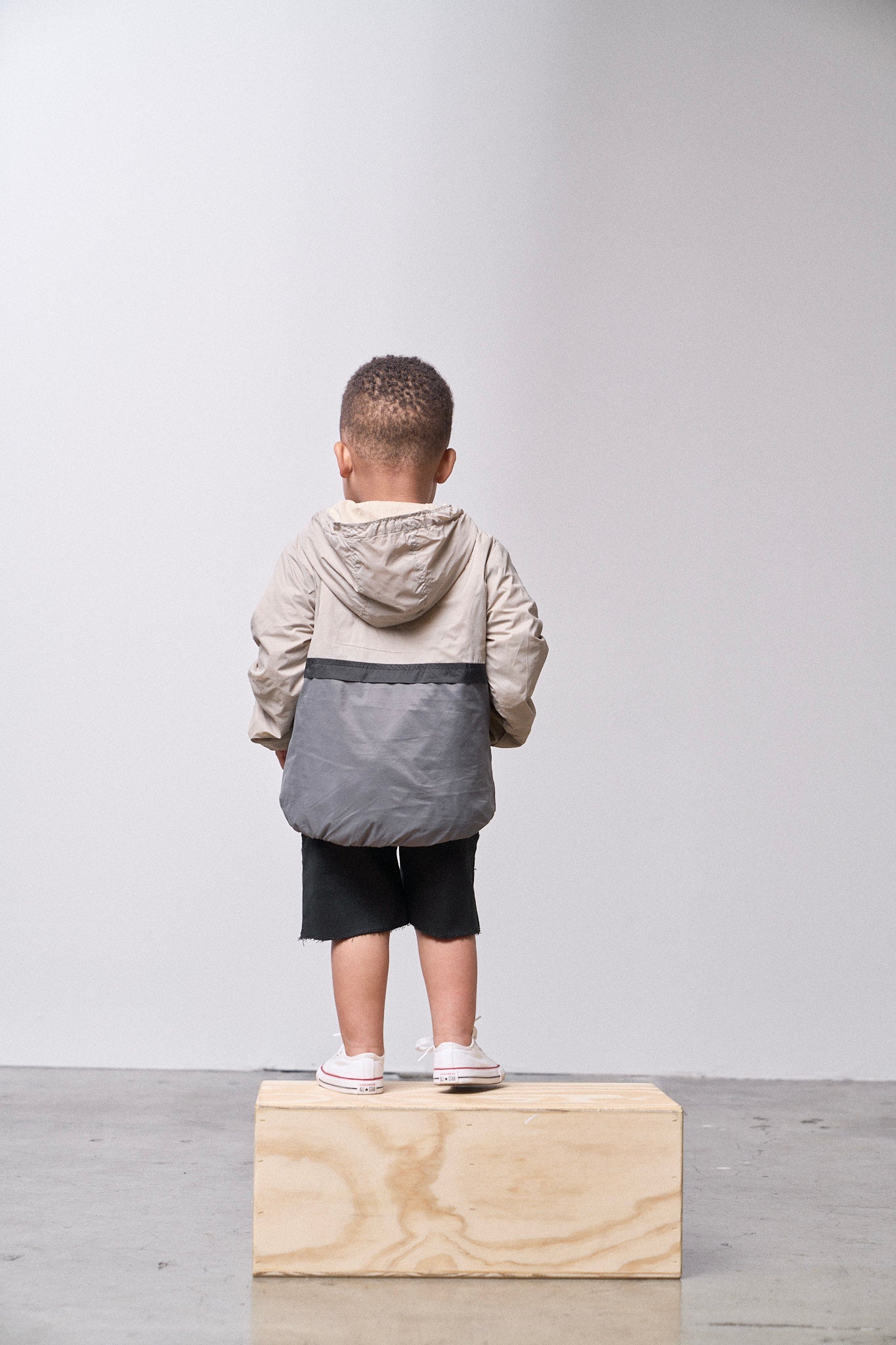 Check Block Windbreaker - Little Bipsy