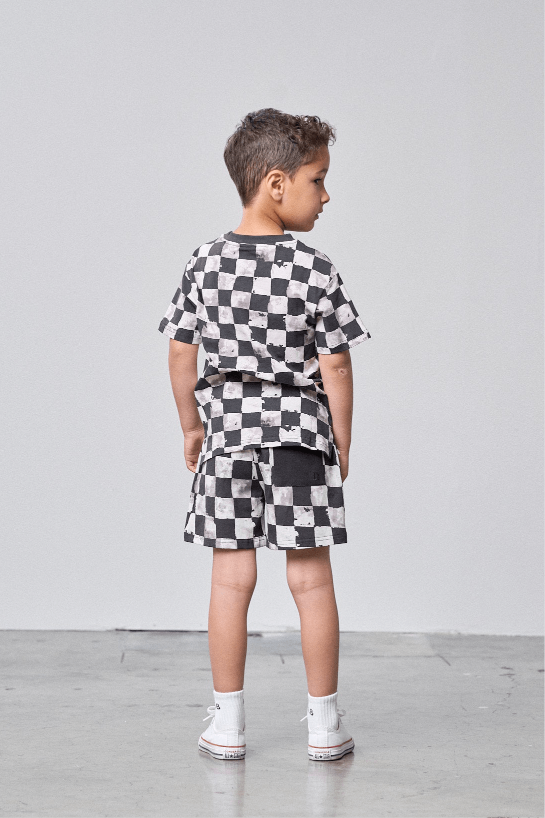 Checkered Tee - Little Bipsy