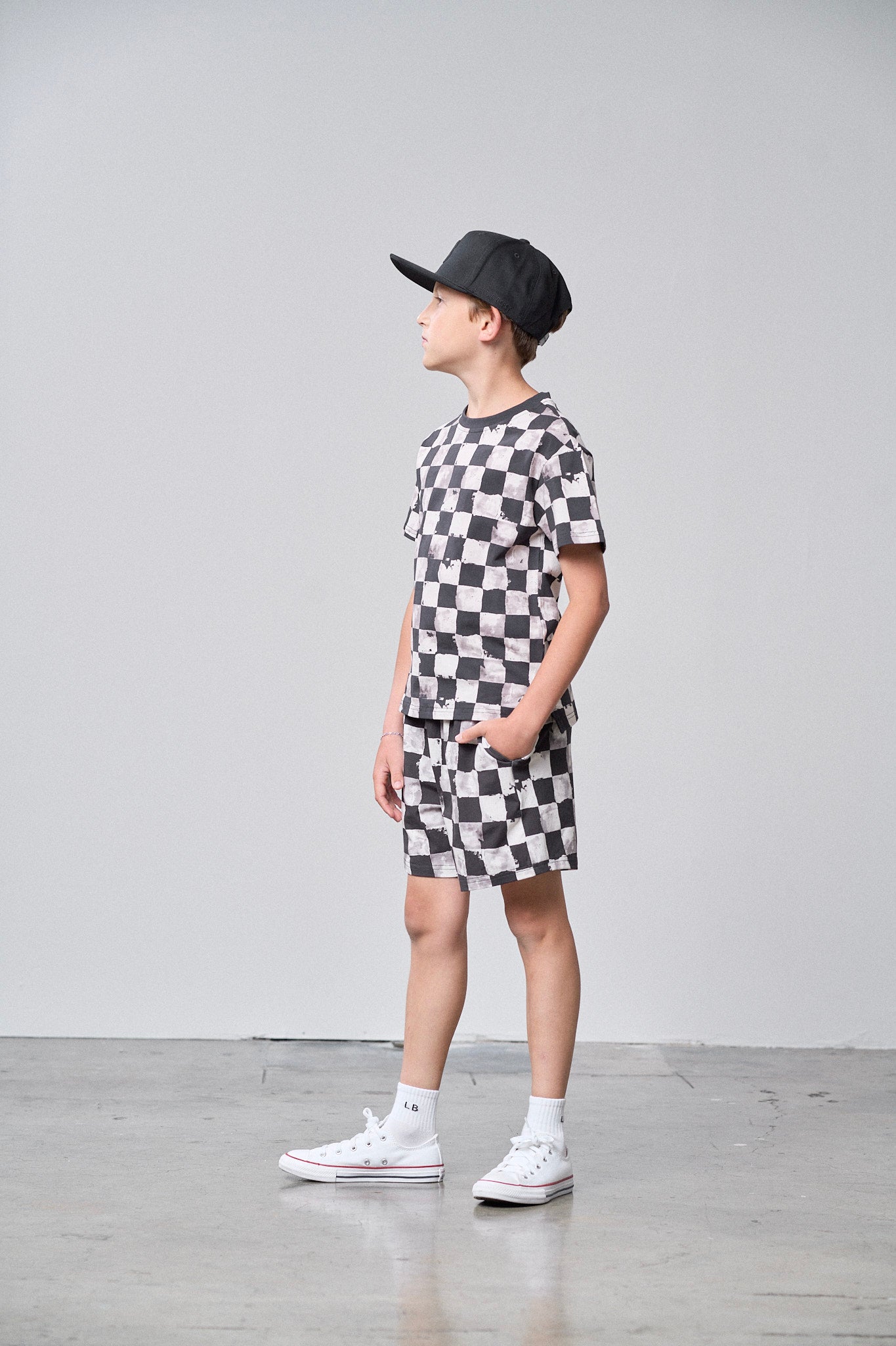 Checkered Tee - Little Bipsy
