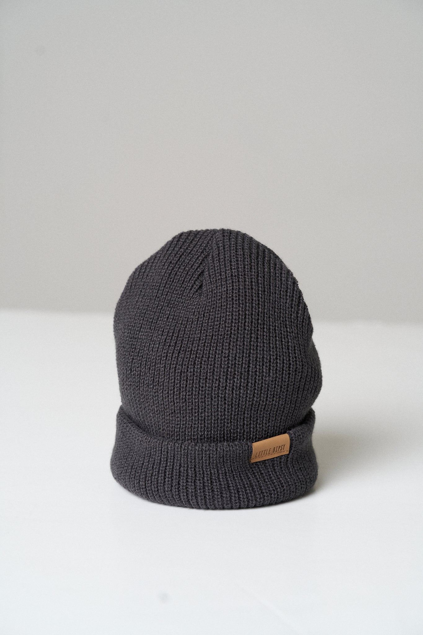Chunky Knit Beanie - Shadow - Little Bipsy