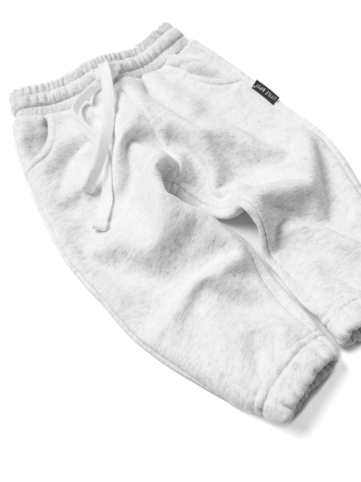 Classic Sweatpant - Light Heather Grey - Little Bipsy