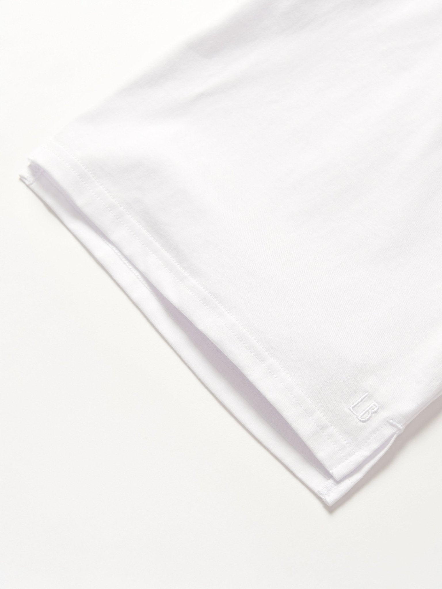 Cotton Tee - White - Little Bipsy