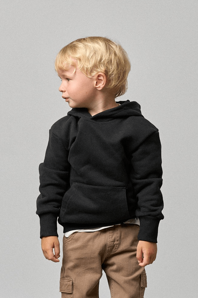 Cotton Twill Cargo Jogger - Mushroom - Little Bipsy