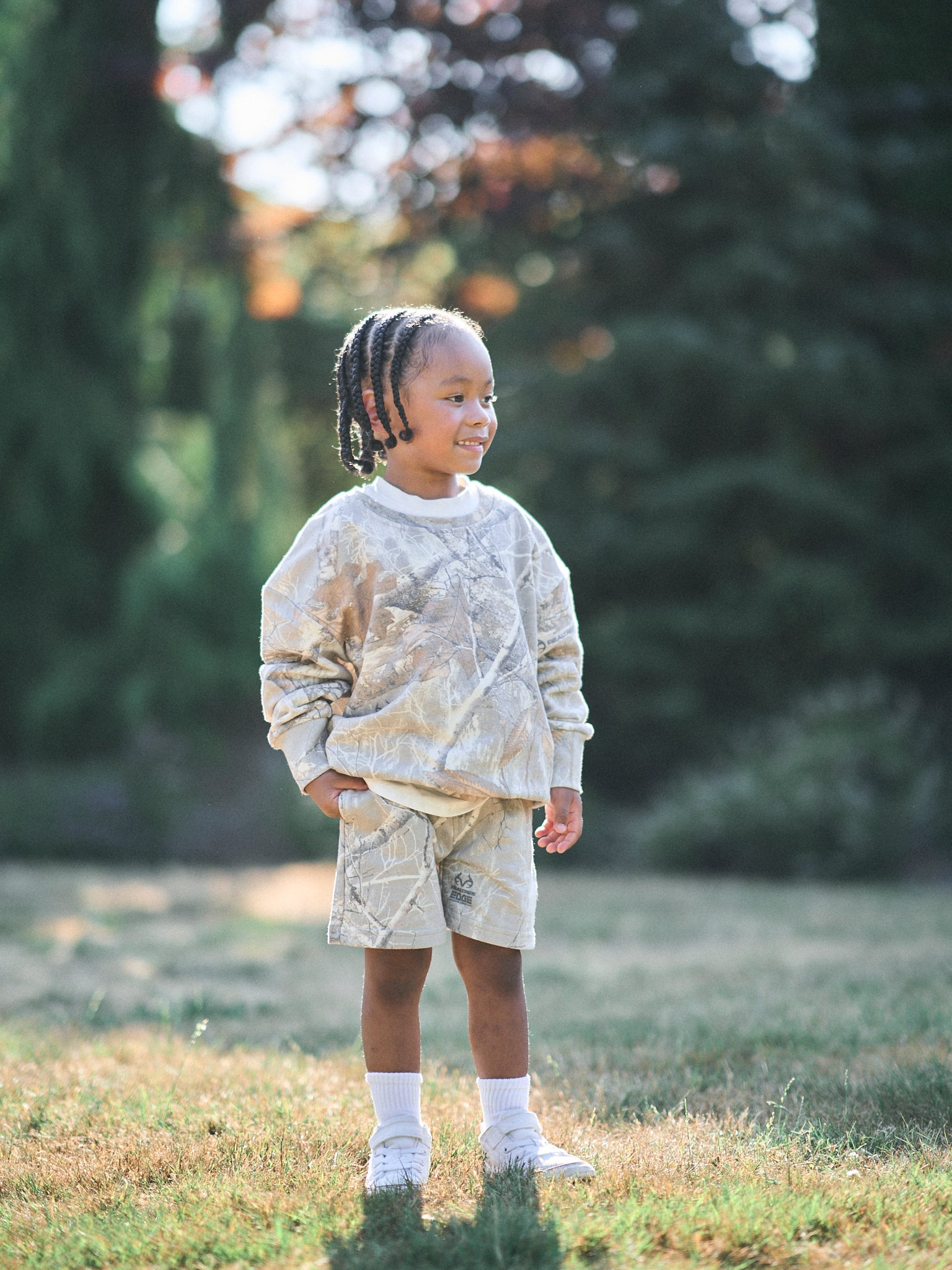 Crewneck - Edge Colors Driftwood® - Little Bipsy