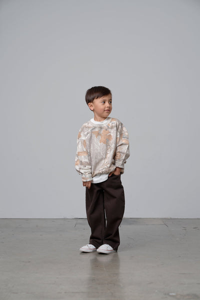 Crewneck - Edge Colors Driftwood® - Little Bipsy