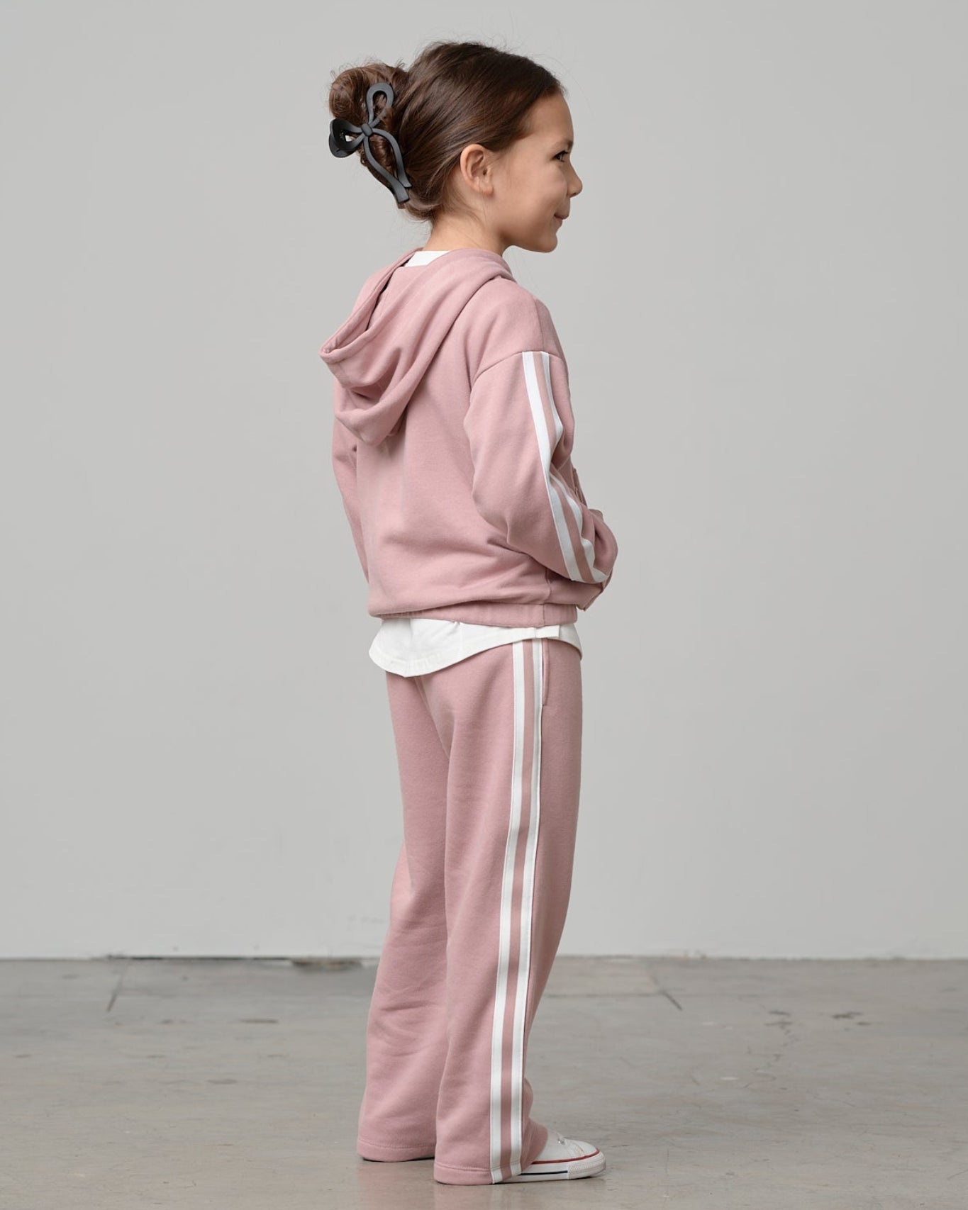 Cropped Hoodie - Dusty Rosewood
