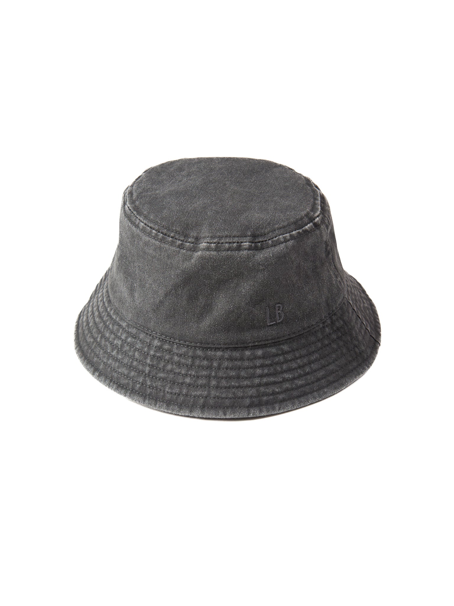 Denim Bucket Hat - Grey Wash - Little Bipsy
