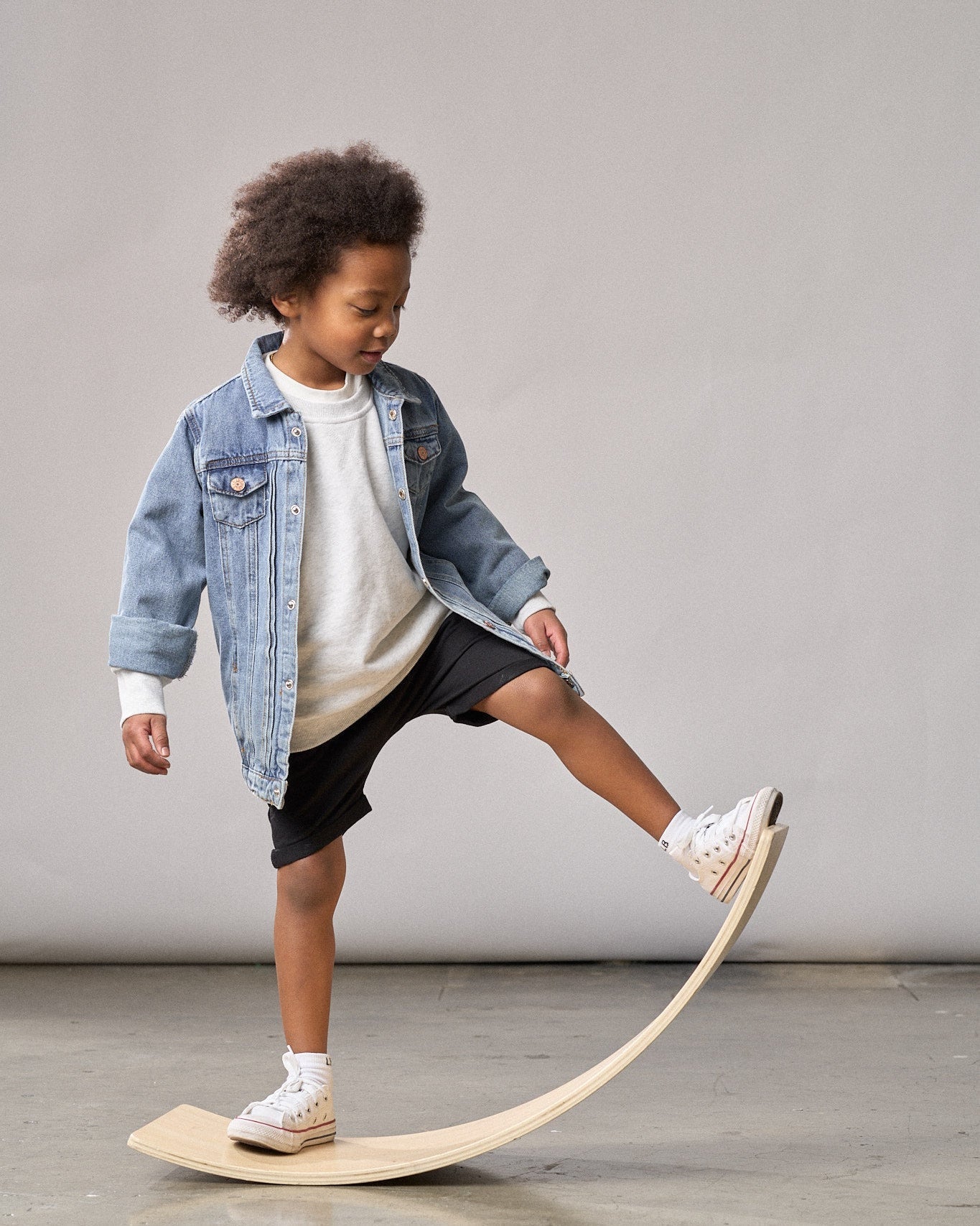 Kids Denim Jacket - Little Bipsy