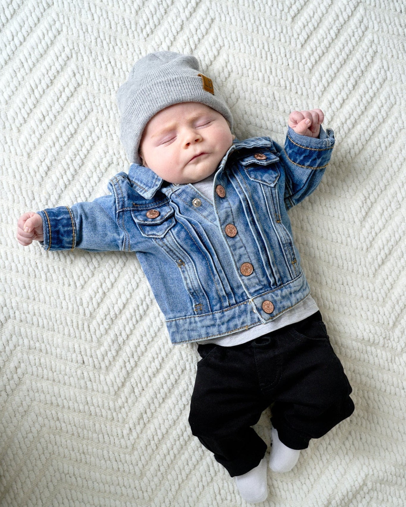 Kids Denim Jacket - Little Bipsy