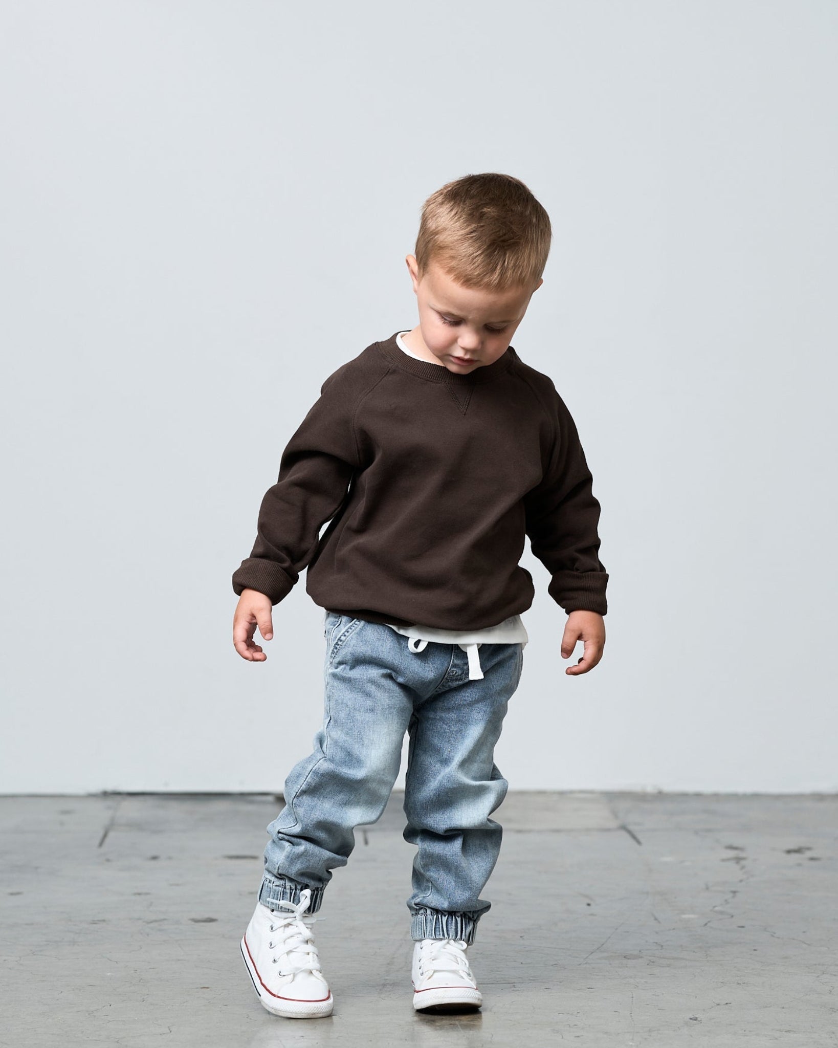 Denim Jogger - Little Bipsy