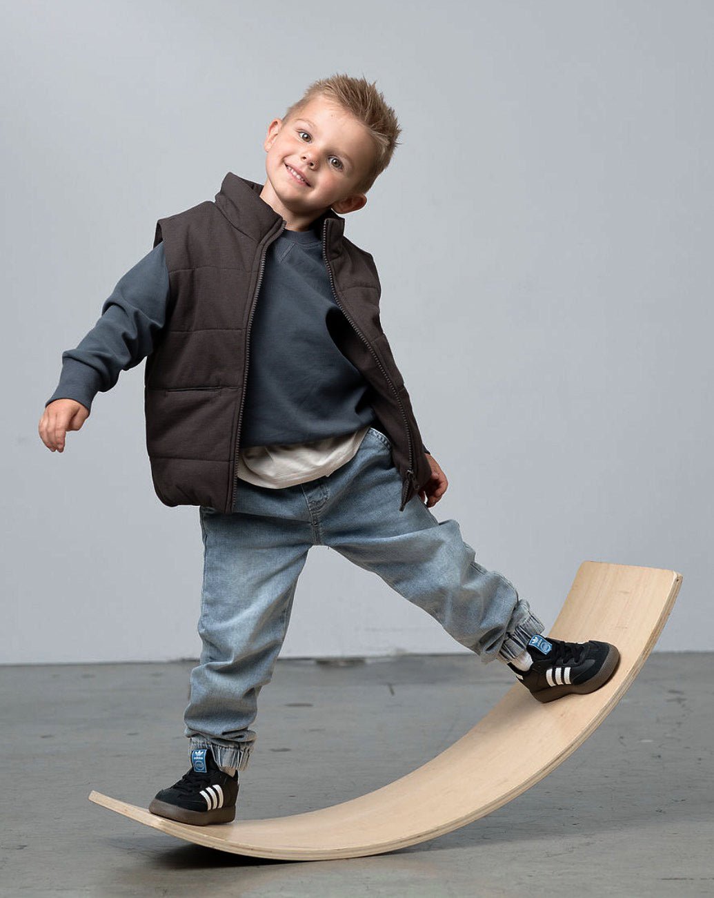 Denim Jogger - Little Bipsy