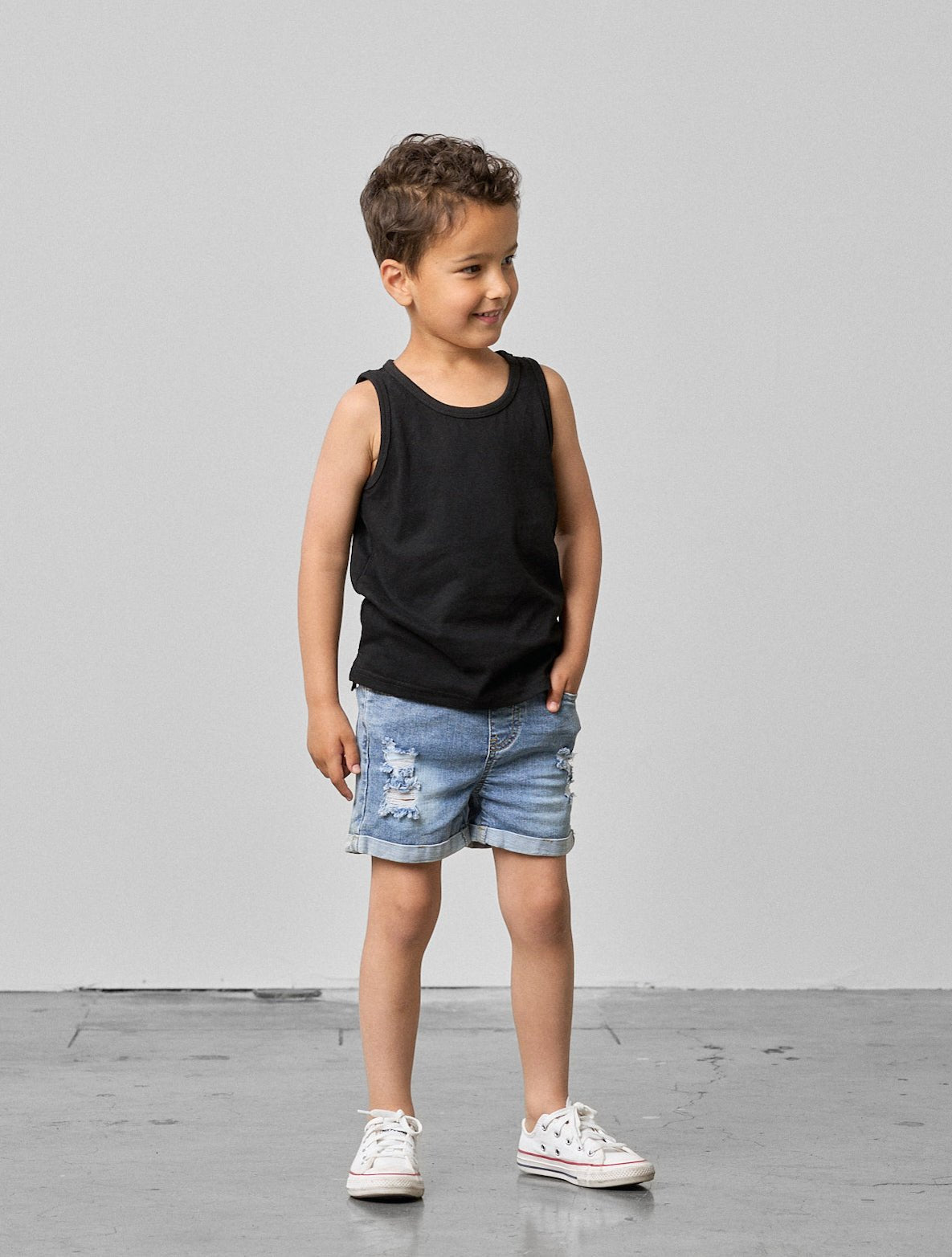 Elevated Tank - Black - Little Bipsy