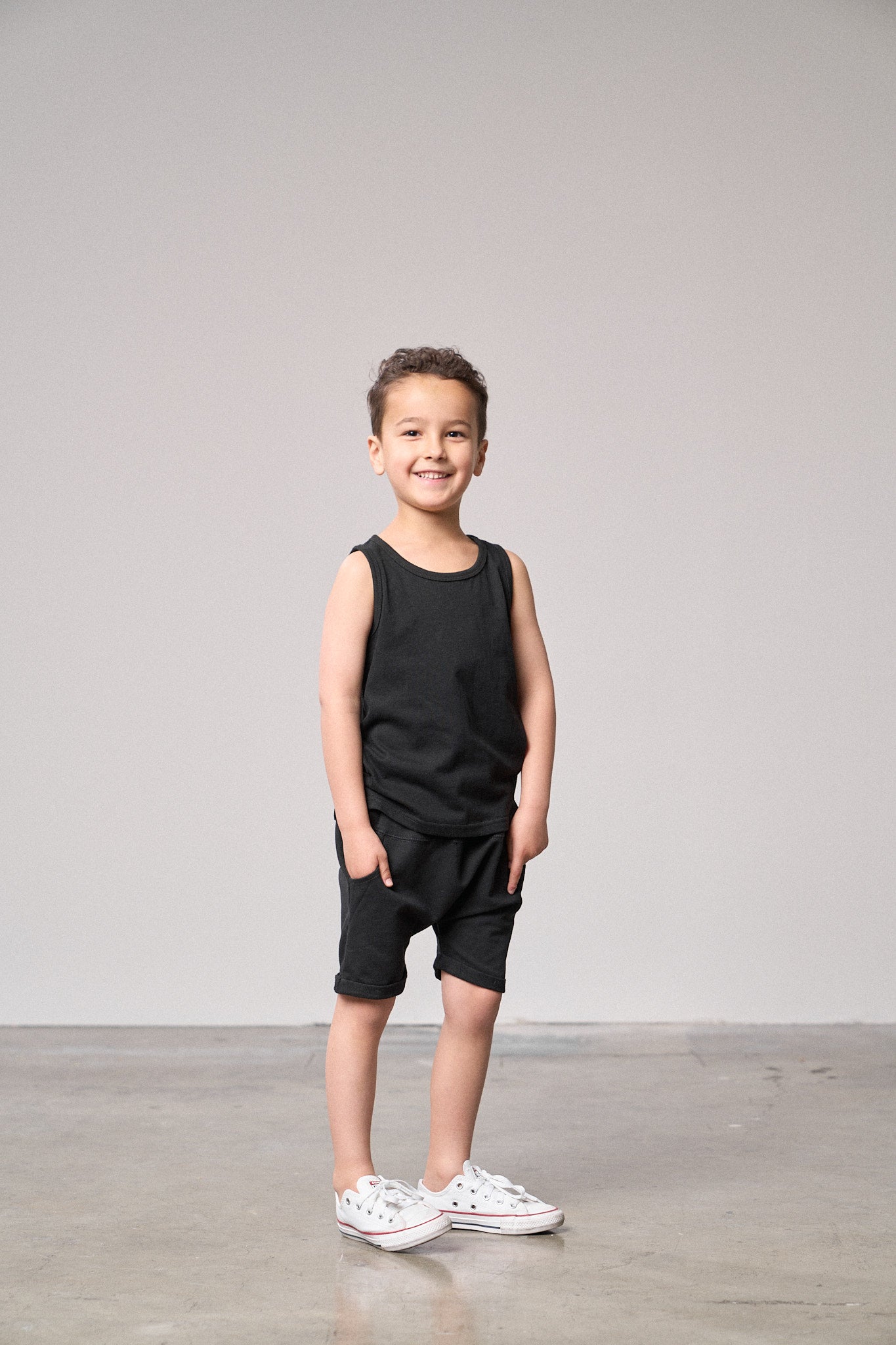 Elevated Tank - Black - Little Bipsy