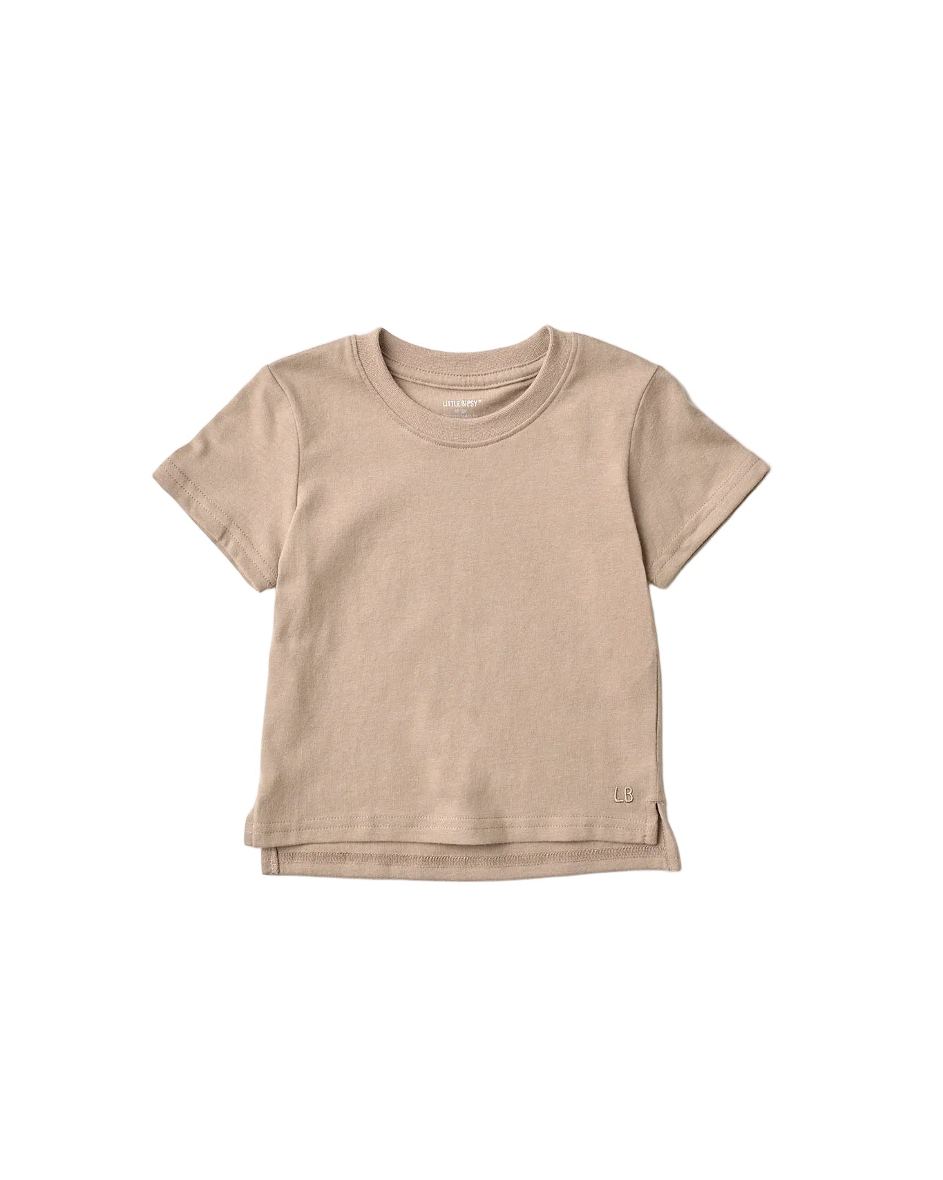 Elevated Tee - Driftwood - Little Bipsy
