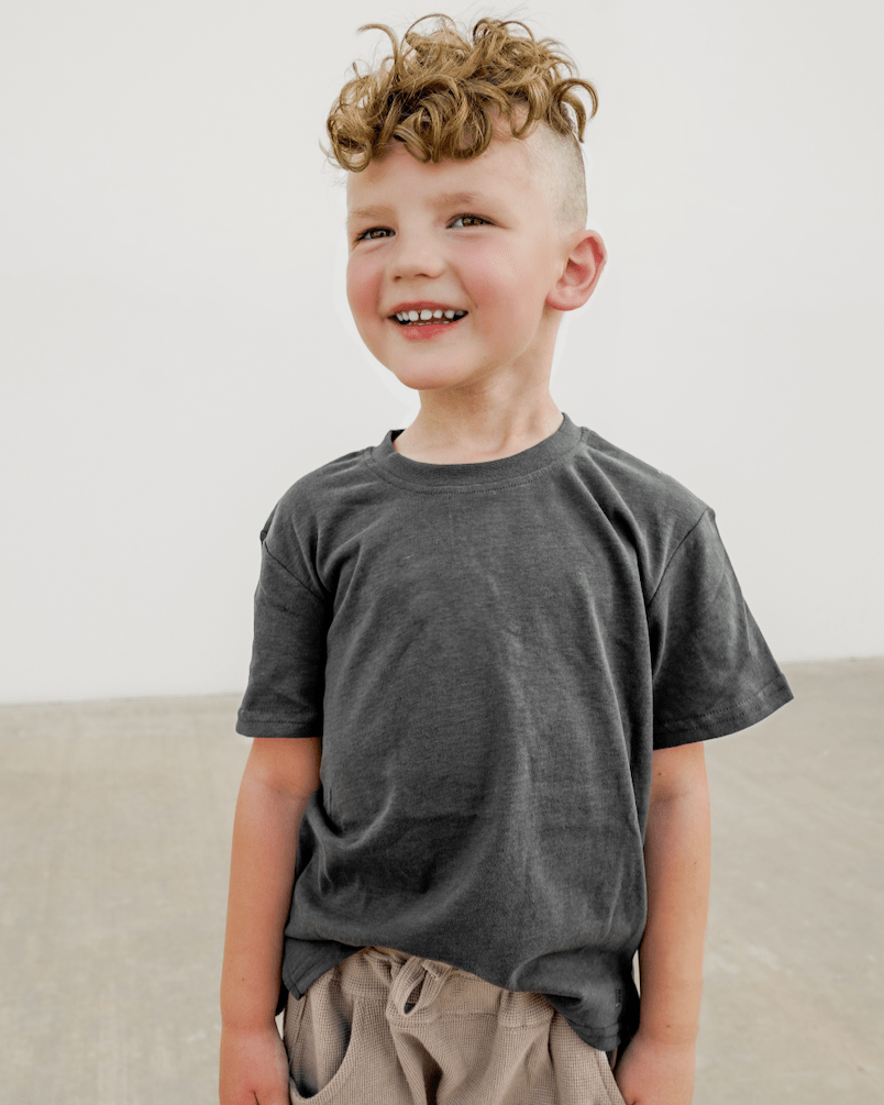 Elevated Tee - Shadow - Little Bipsy