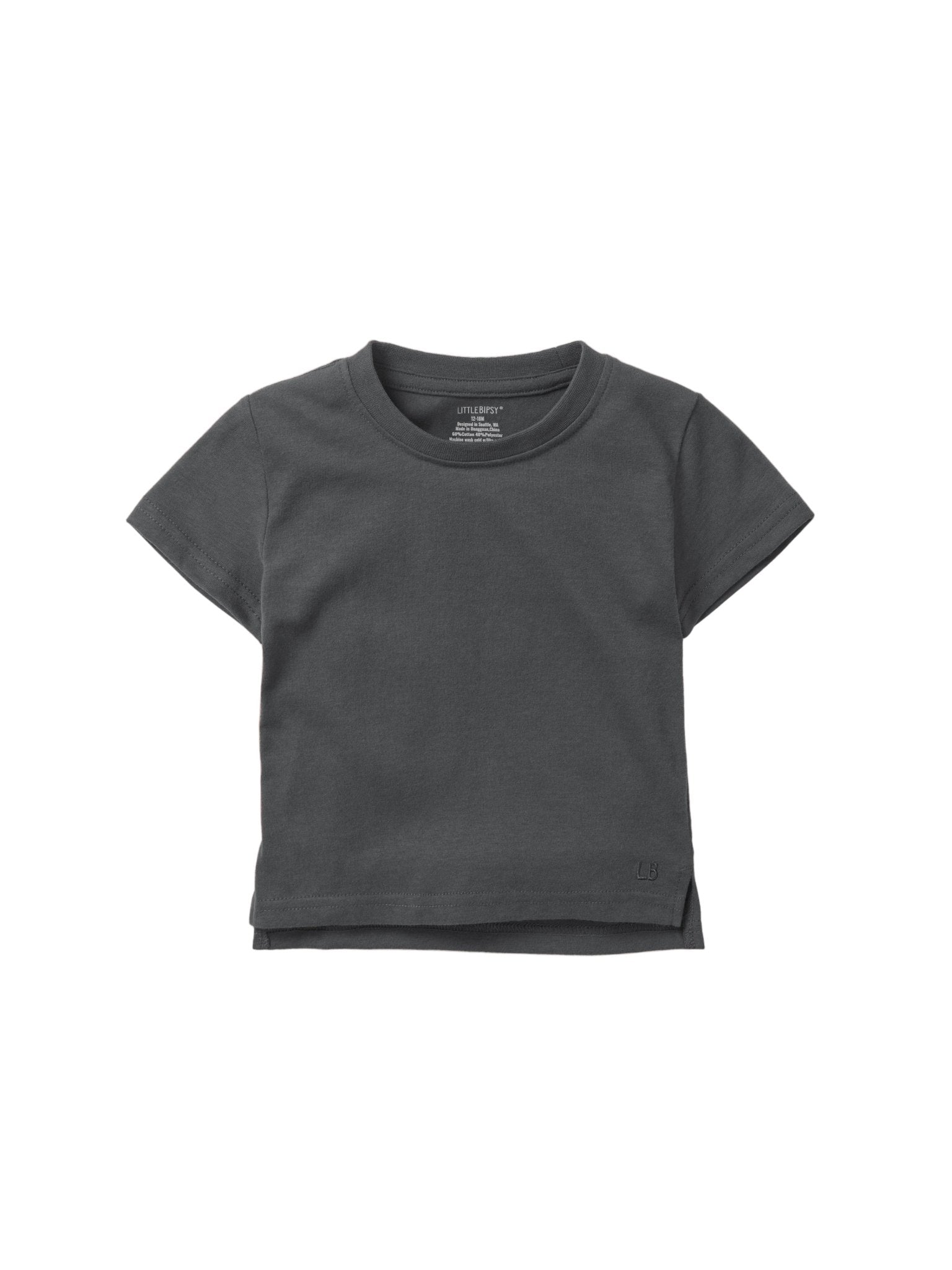Elevated Tee - Shadow - Little Bipsy