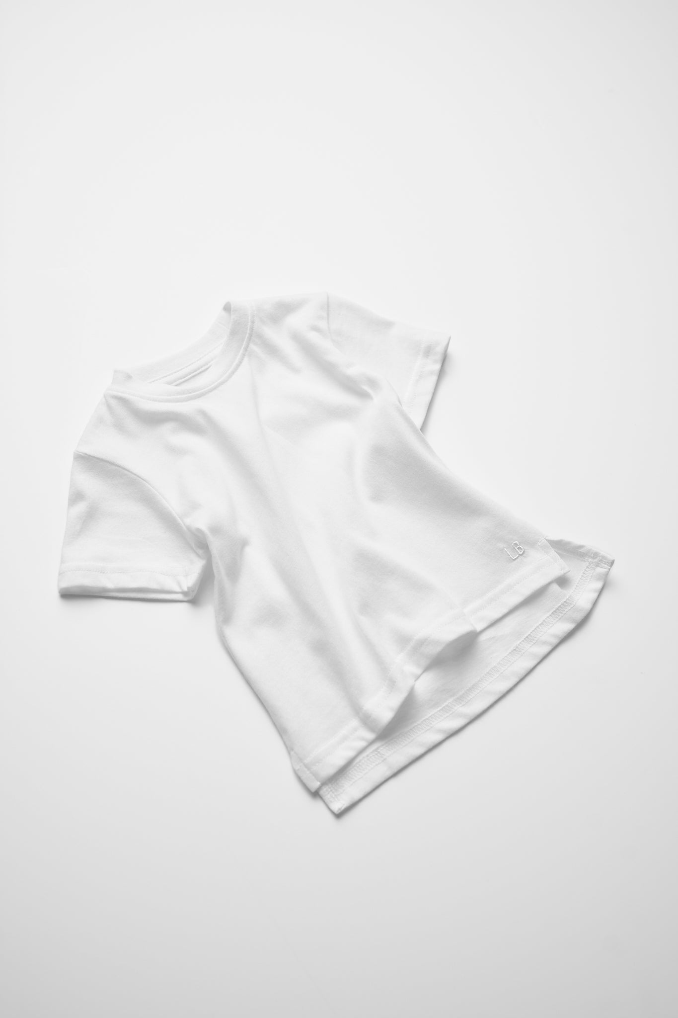 Elevated Tee - White - Little Bipsy