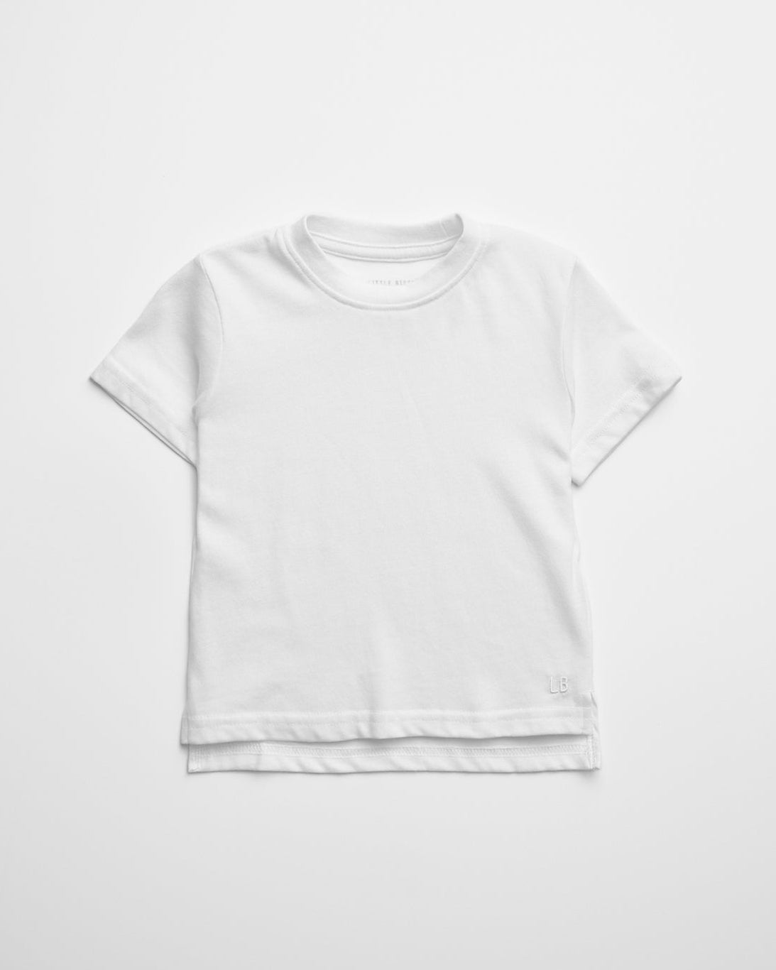 Elevated Tee - White - Little Bipsy