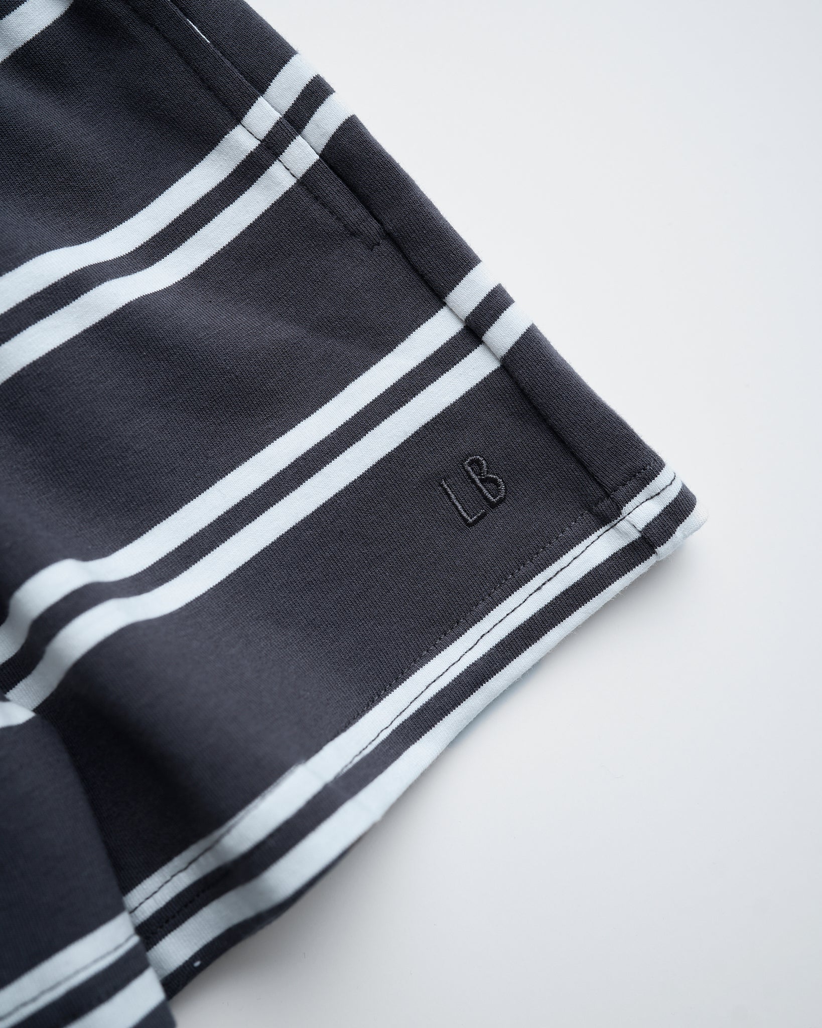Everyday Short - Iron Stripe - Little Bipsy